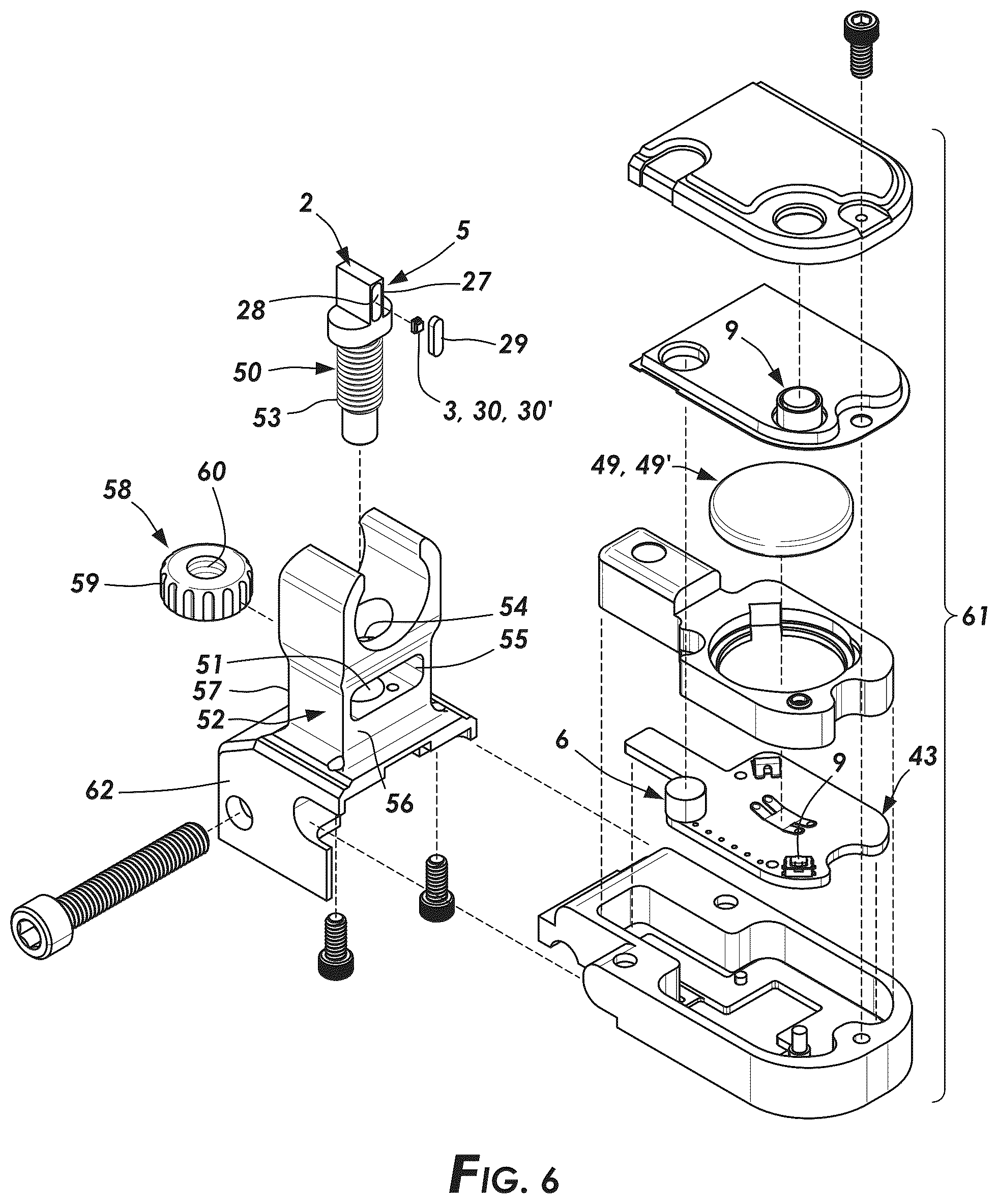 Patent US12460903 Figure 5 – Gunsight illumination system