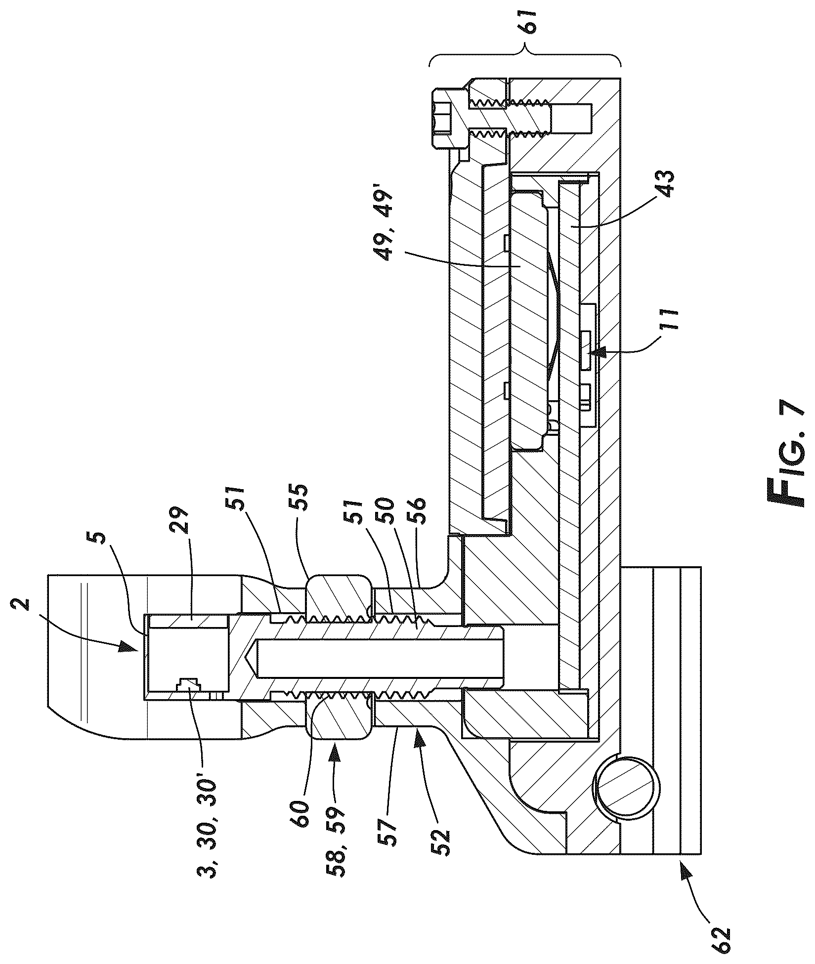 Patent US12460903 Figure 6 – Gunsight illumination system