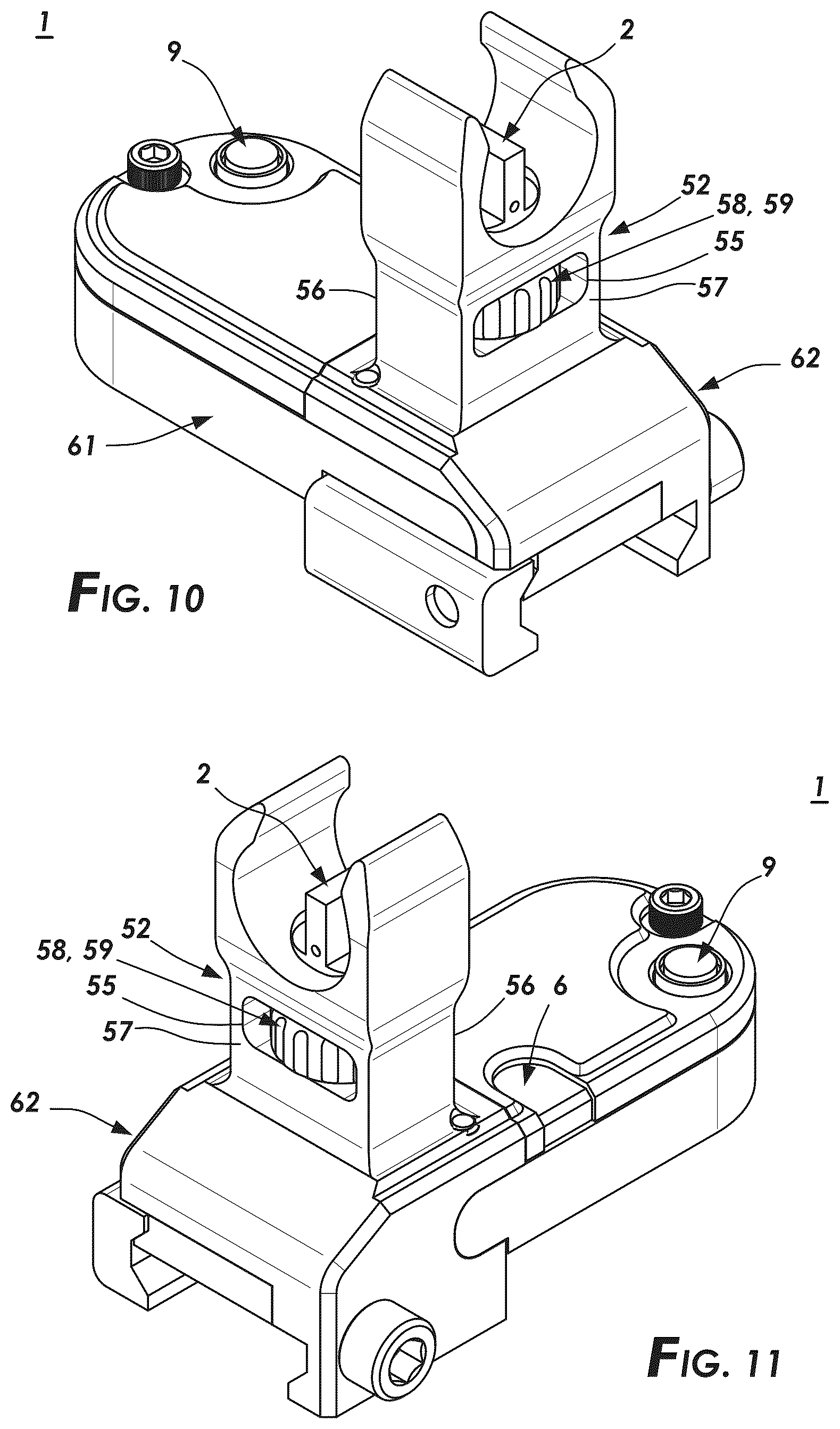 Patent US12460903 Figure 8 – Gunsight illumination system