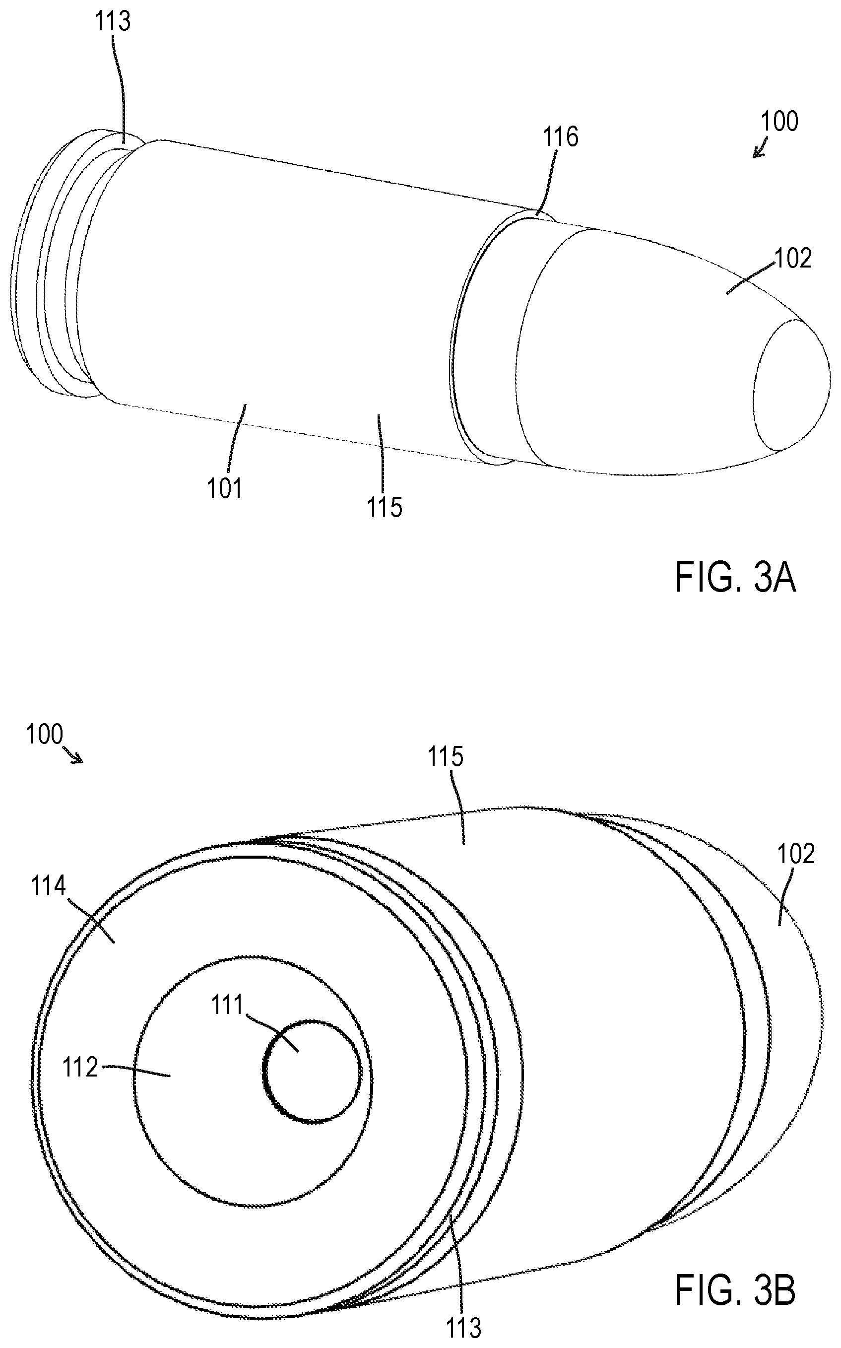 Patent US12460907 Figure 3 – Light weight ammunition and firearm systems