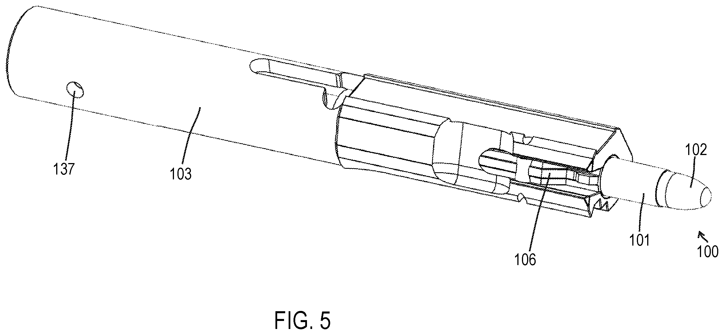 Patent US12460907 Figure 6 – Light weight ammunition and firearm systems