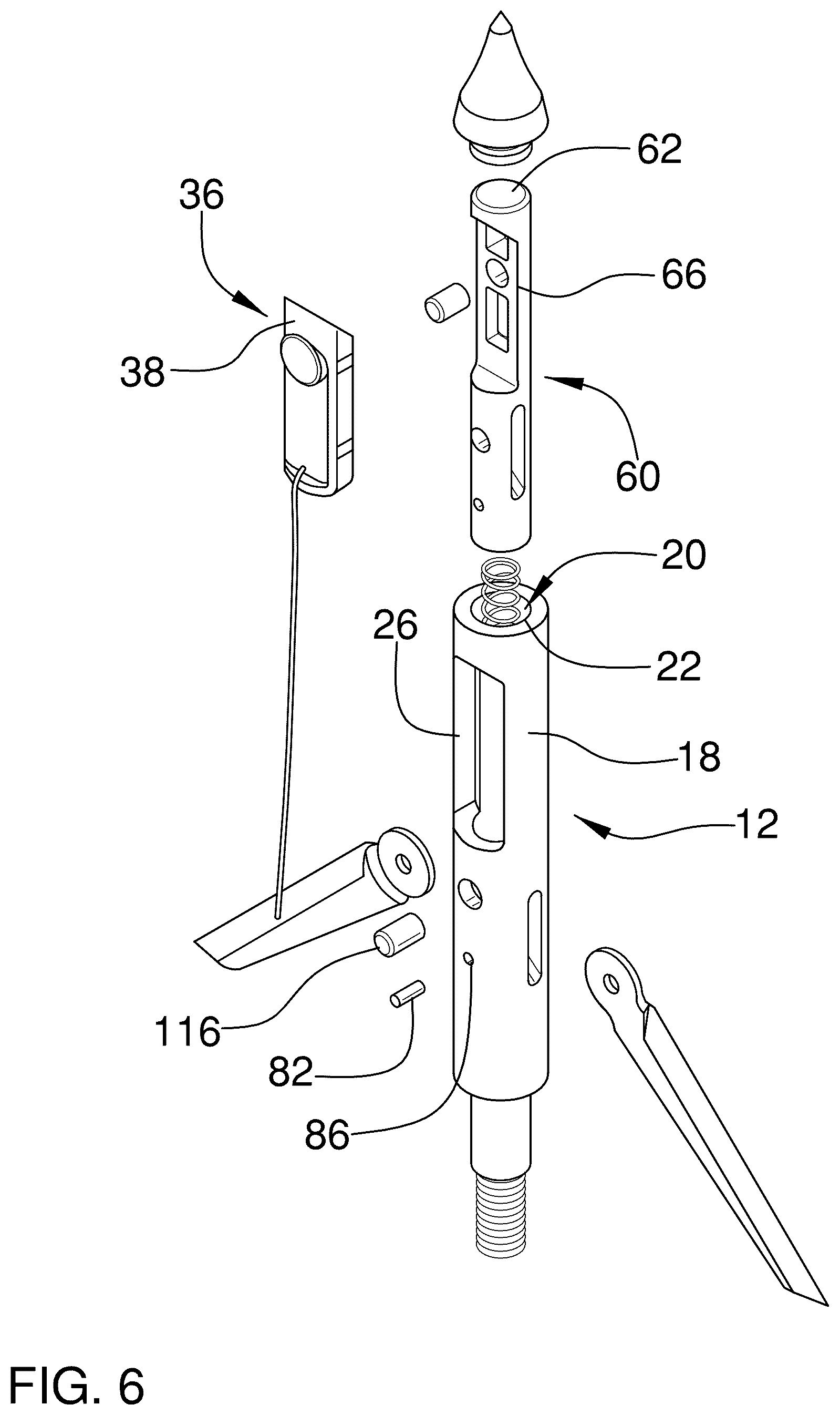 Patent US12460908 Figure 6 – Hunting game tracking system