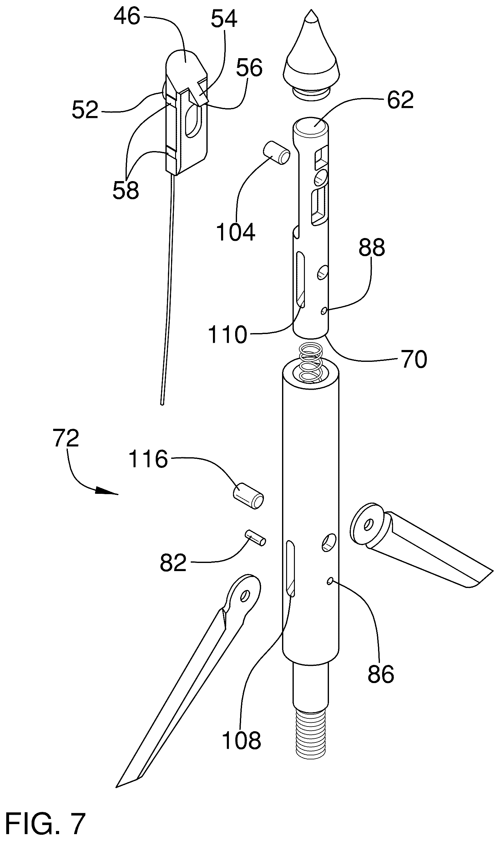 Patent US12460908 Figure 7 – Hunting game tracking system