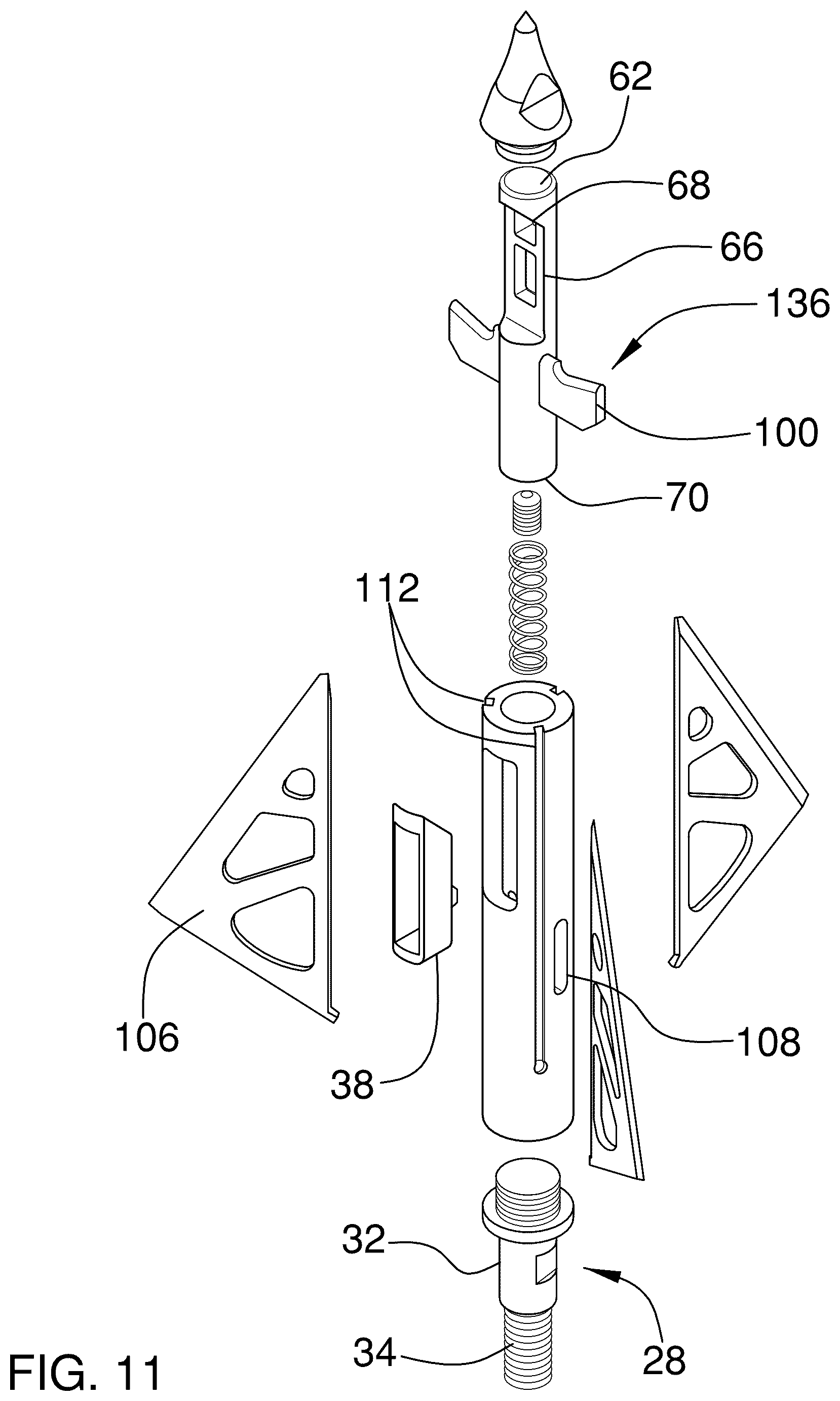 Patent US12460908 Figure 11 – Hunting game tracking system