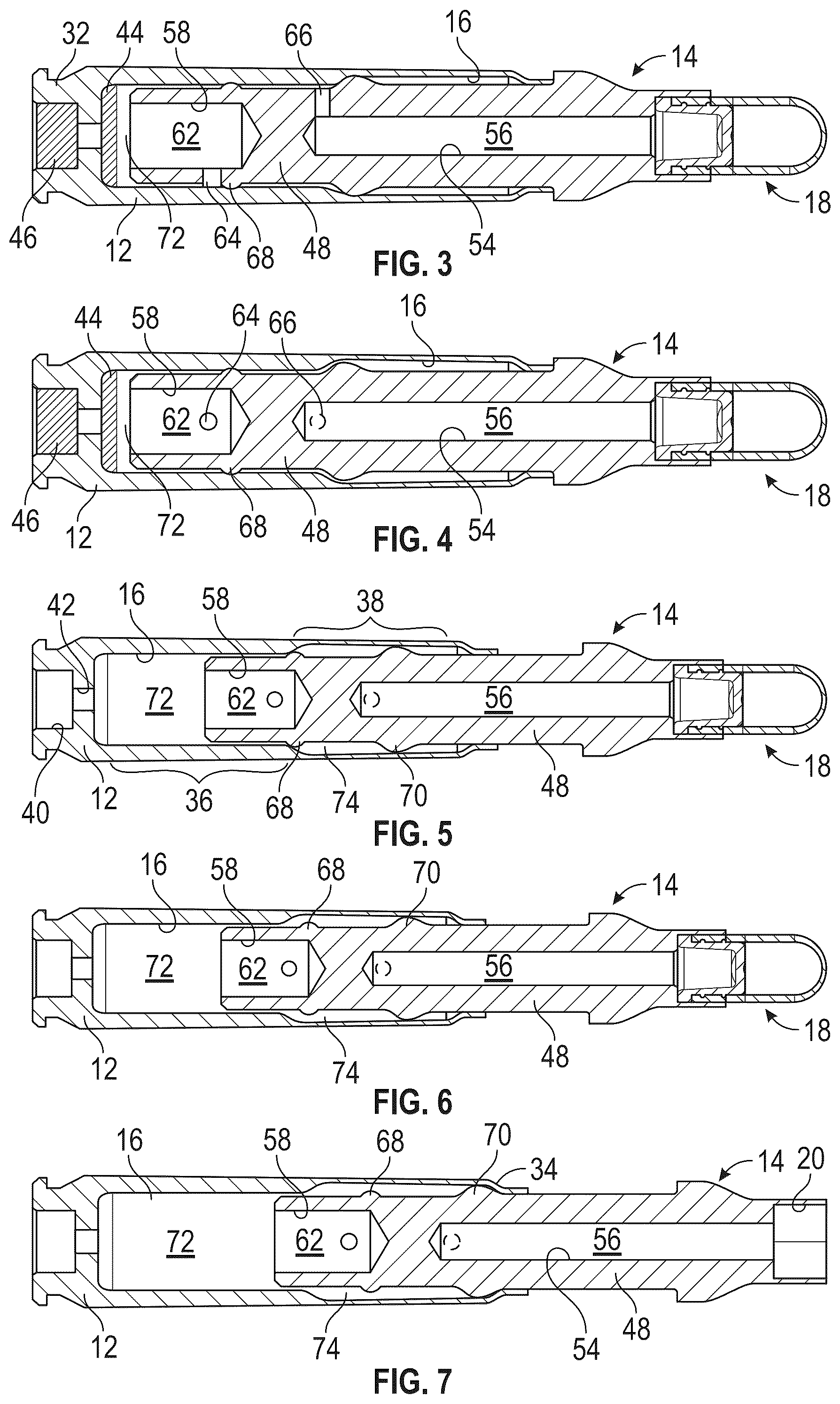 Patent US12460910 Figure 3 – Reduced energy marking cartridges providing a multi-phase firing cycle