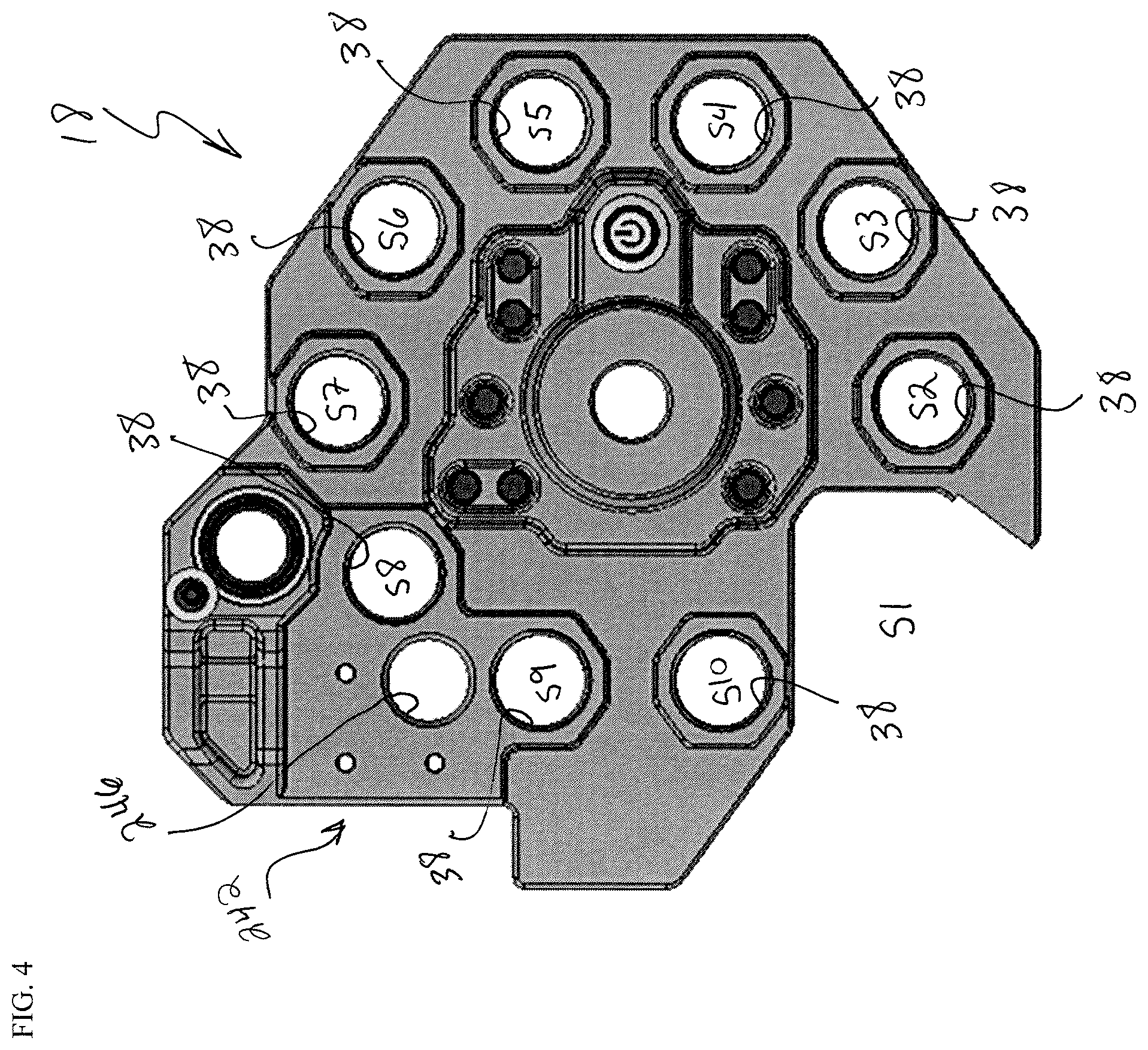 Patent US12460911 Figure 4 – Progressive ammunition press system