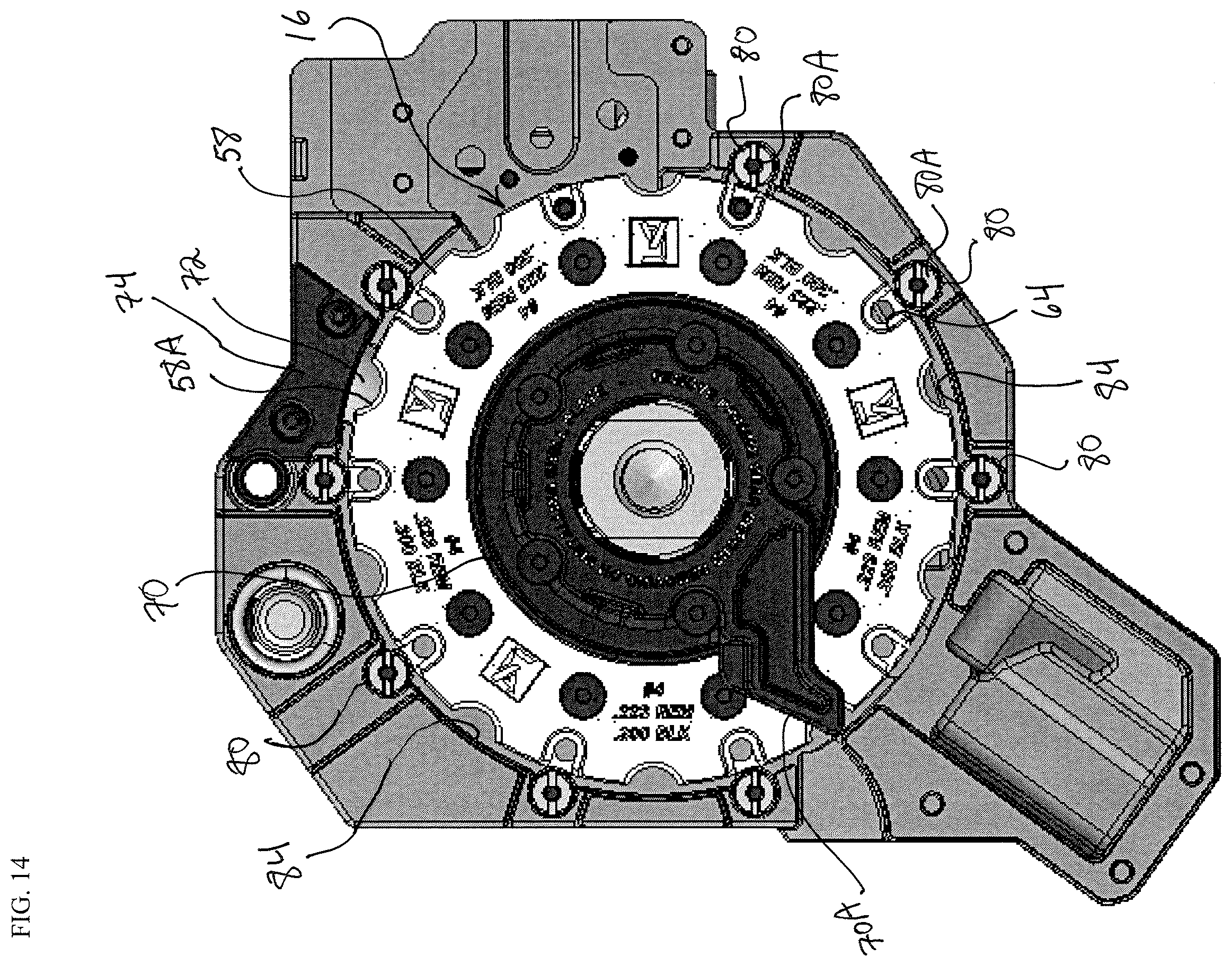 Patent US12460911 Figure 14 – Progressive ammunition press system