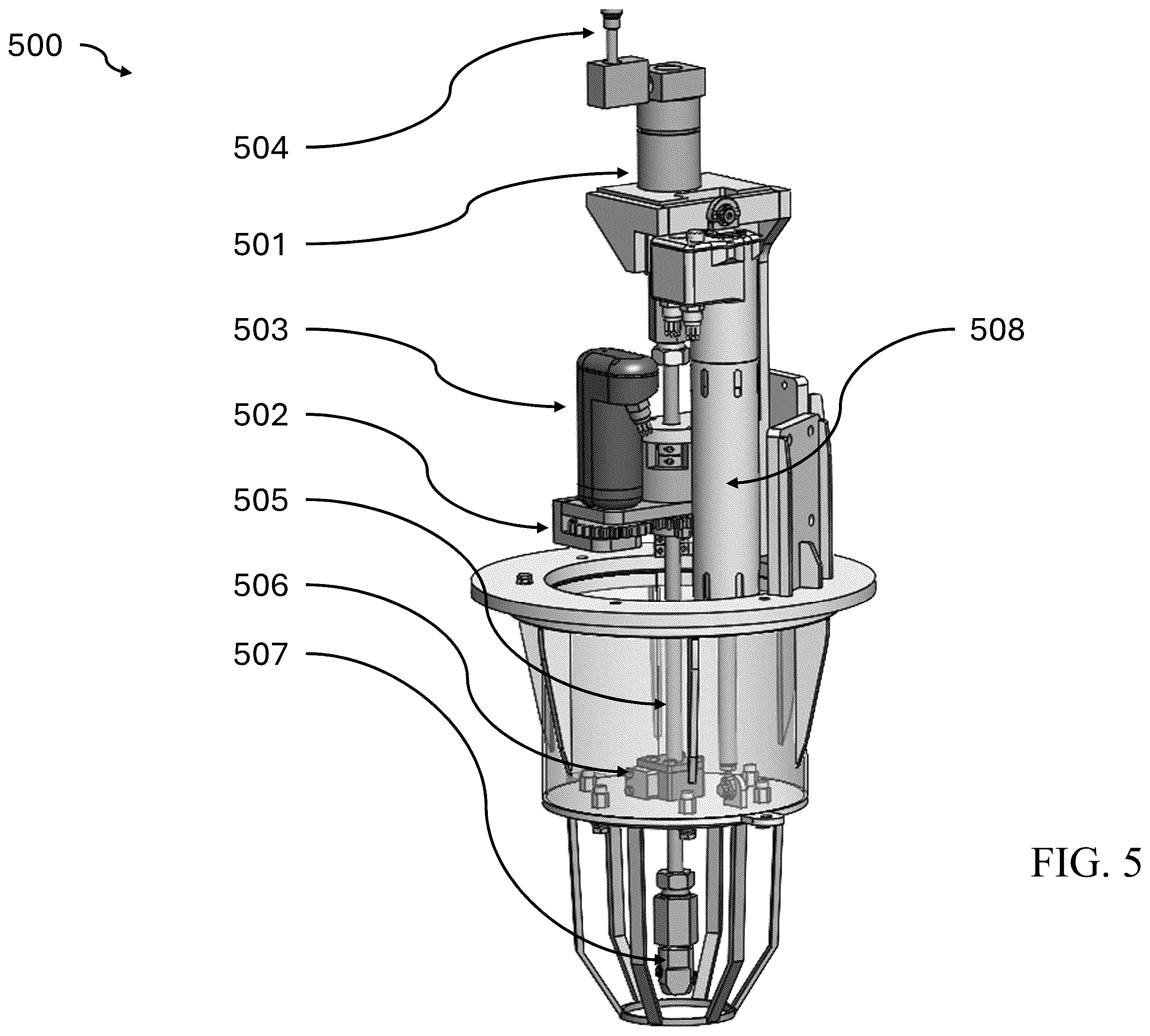 Patent US12460913 Figure 5 – Cut-and-capture systems for demilitarization of underwater munitions