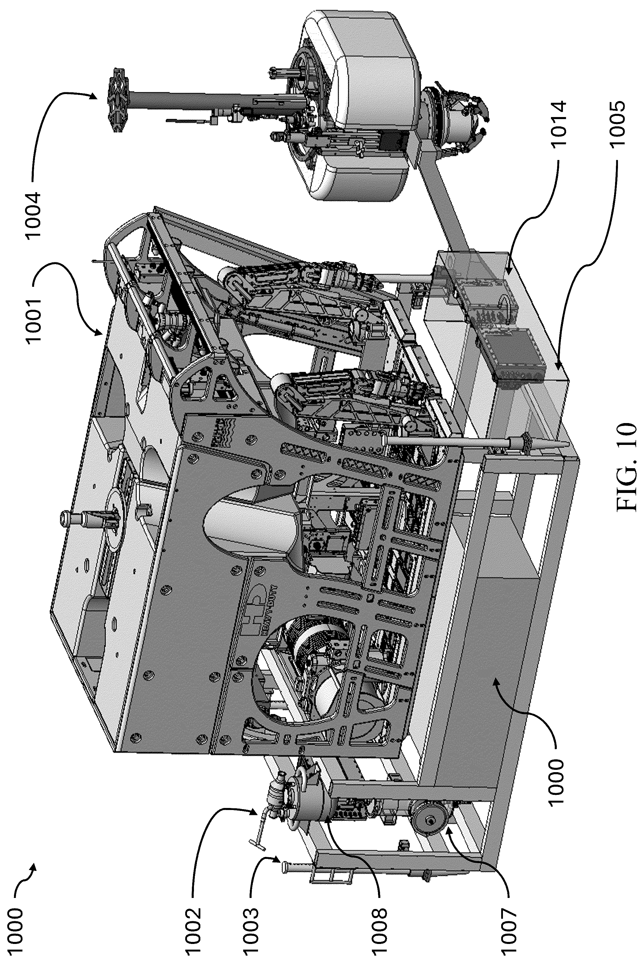 Patent US12460913 Figure 10 – Cut-and-capture systems for demilitarization of underwater munitions