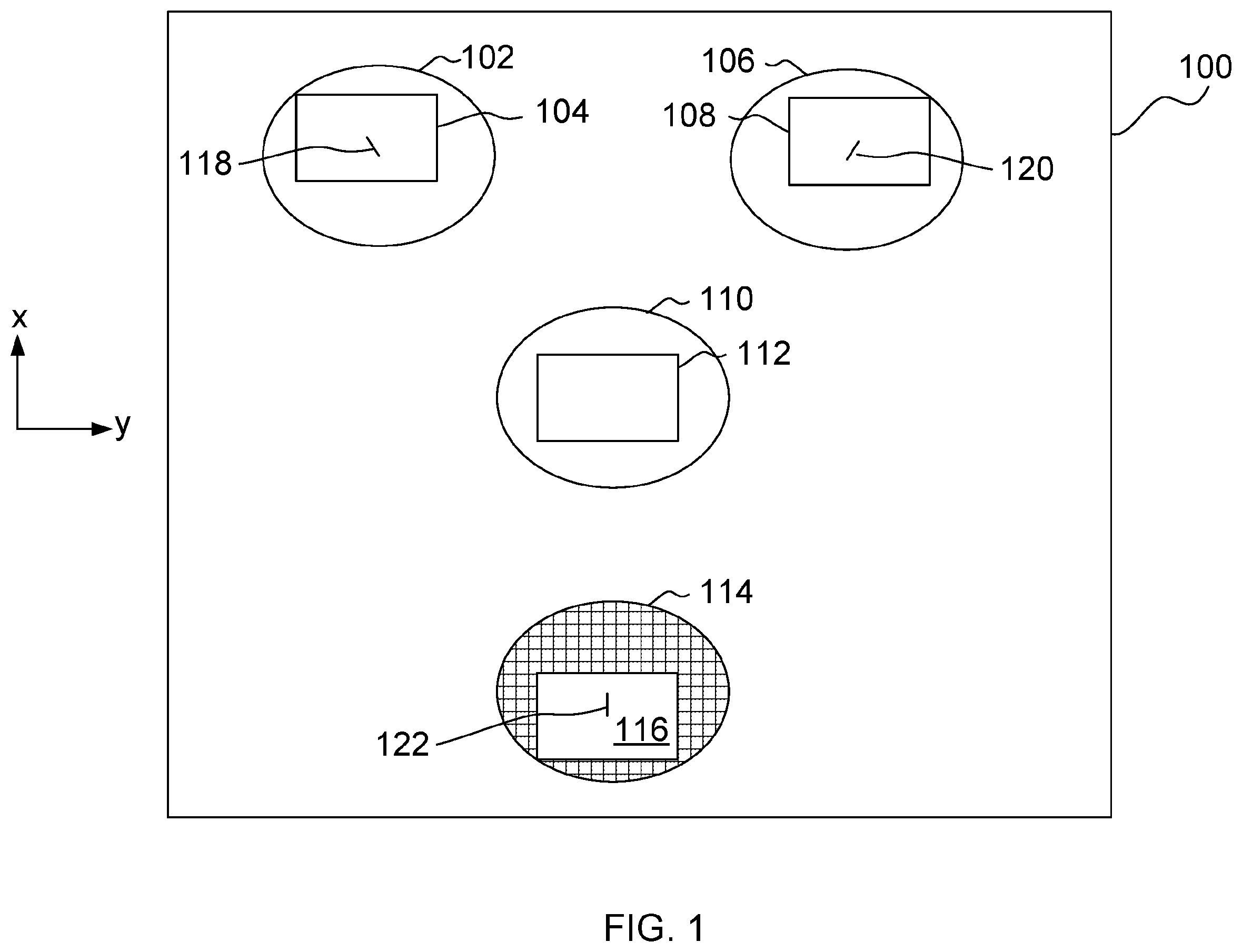 Patent US12460924 Figure 1 – Three-dimensional scanner having sensors with overlapping fields of view