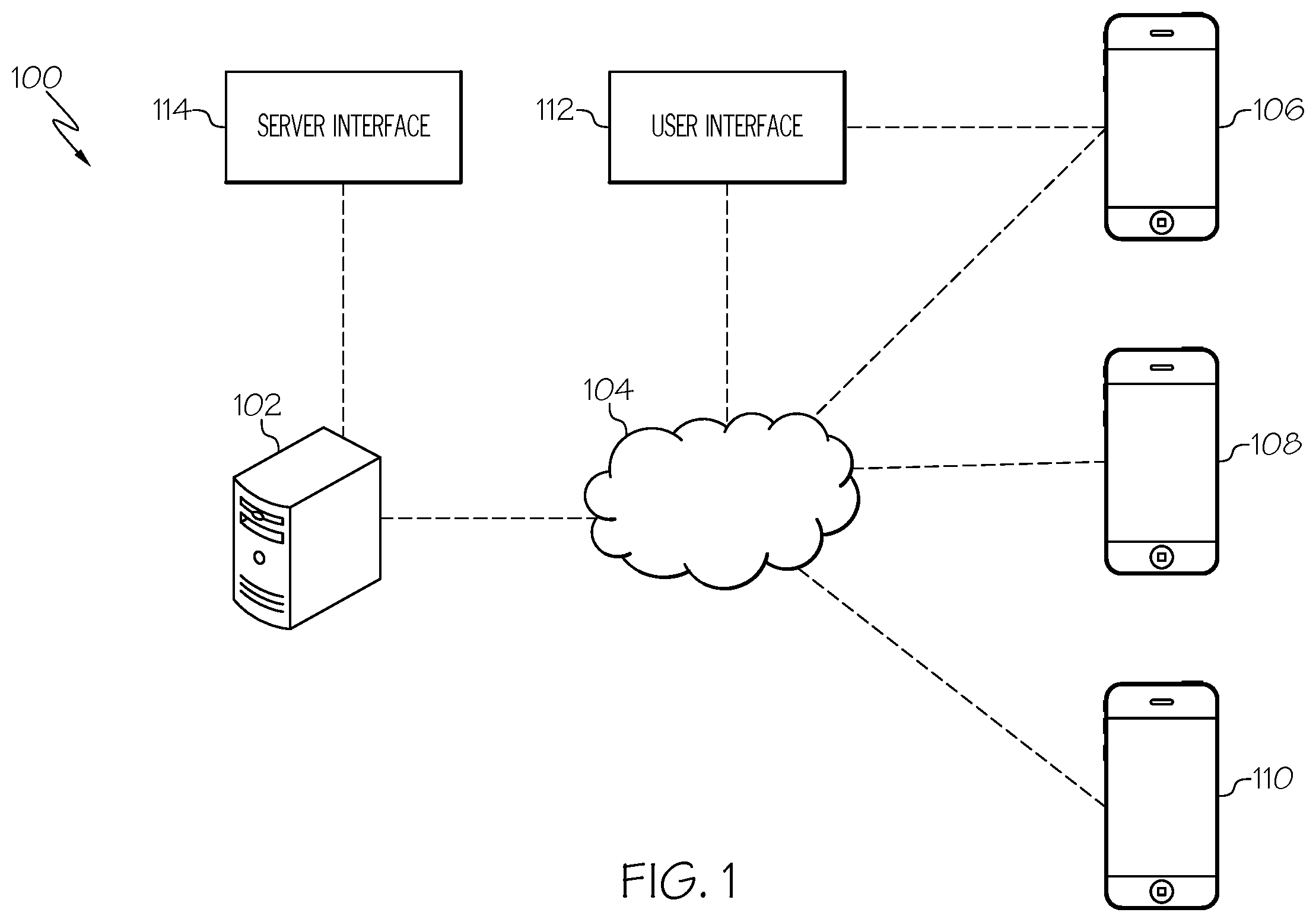 Patent US12460939 — Systems and methods for vacant property identification and display — Figure 1