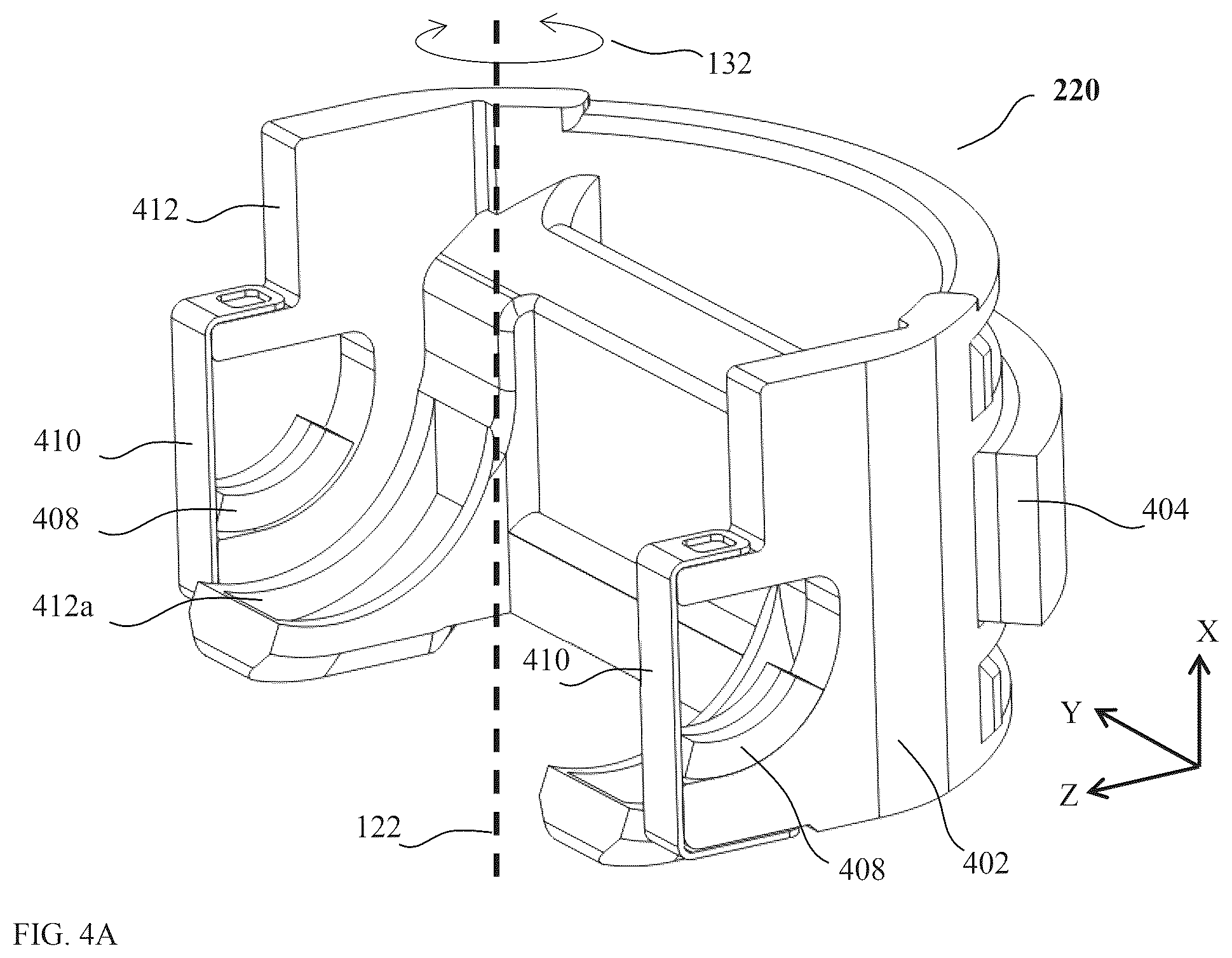 Patent US12460946 Figure 7 – Optical-path folding-element with an extended two degree of freedom rotation range