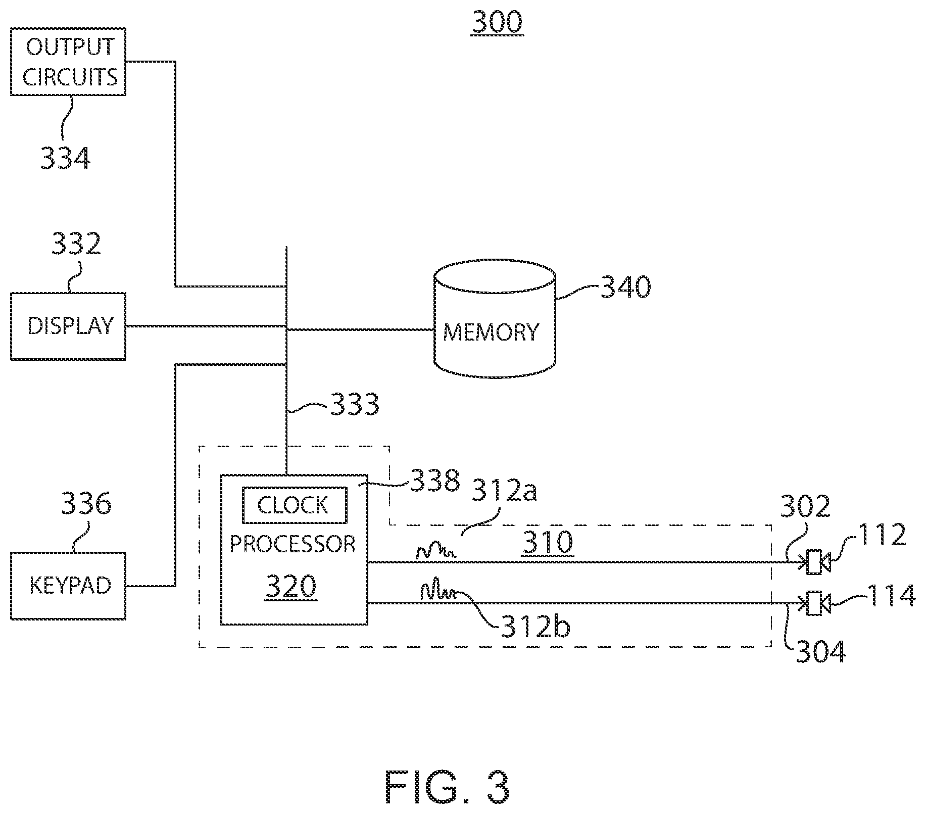 Patent US12460957 Figure 3 – Acoustic rail for clamp on ultrasonic flow meter