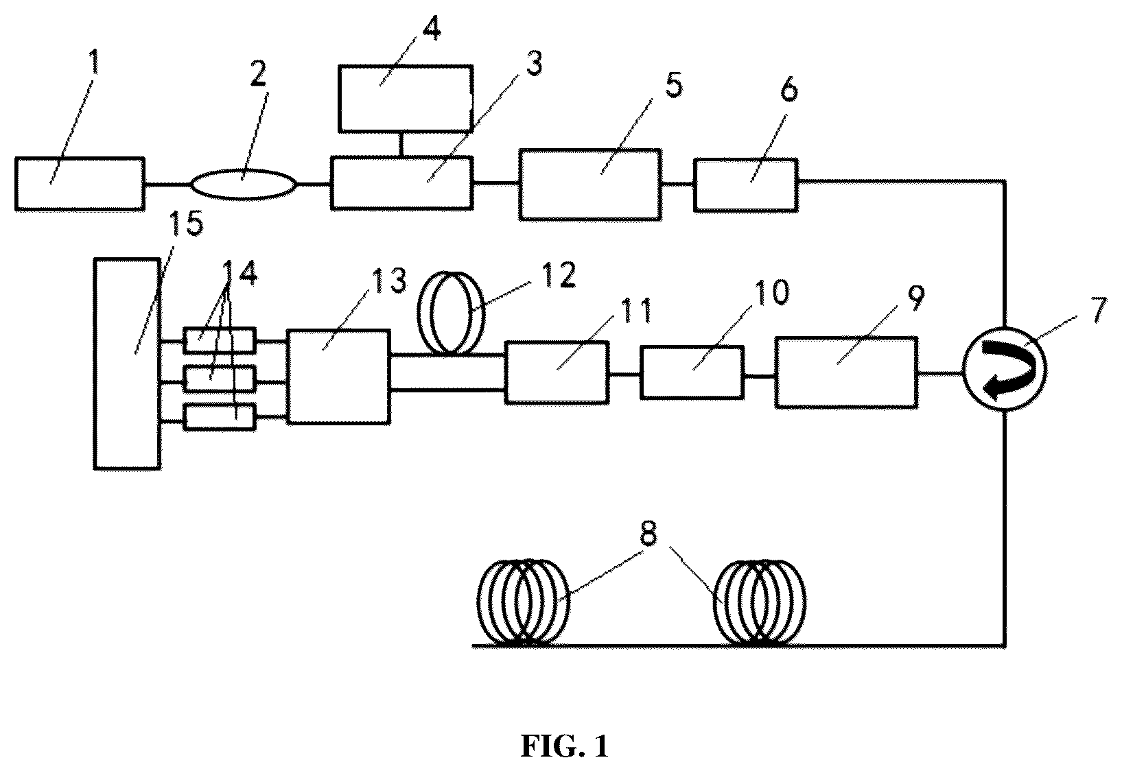 Patent US12460964 — Distributed acoustic sensing voice message recognition system and method — Figure 1