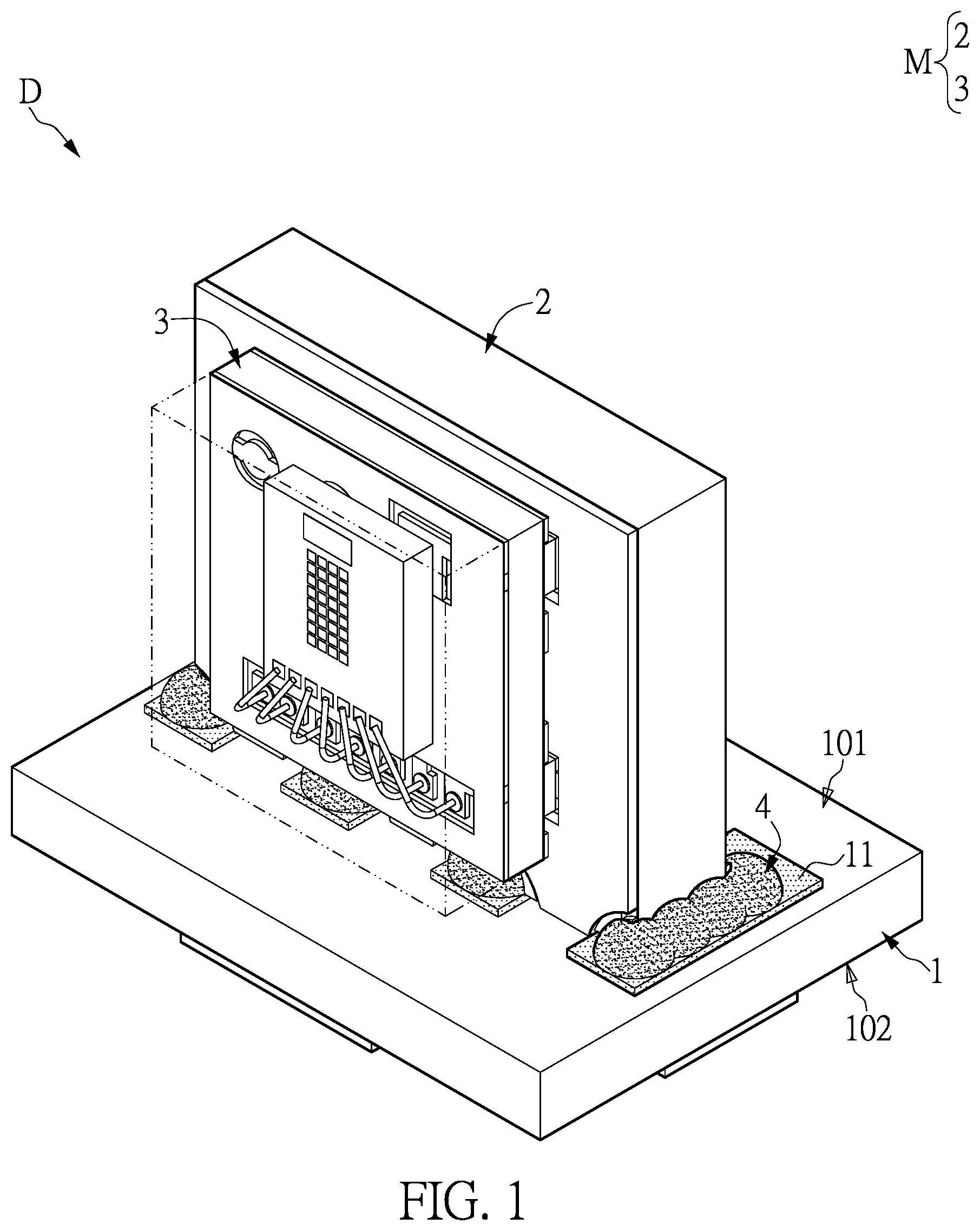 Patent US12460965 Figure 1 – Optical sensing module