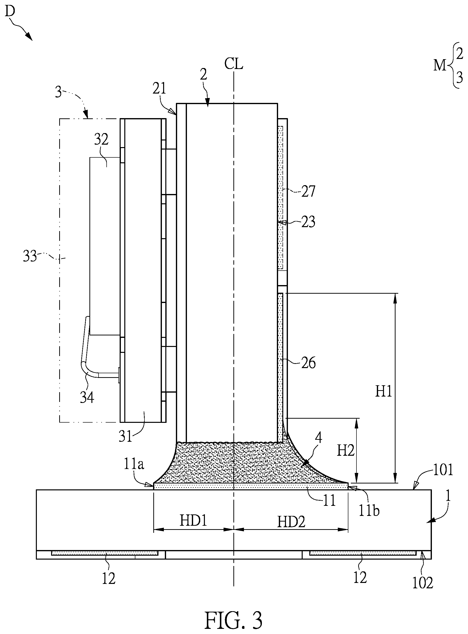 Patent US12460965 Figure 3 – Optical sensing module