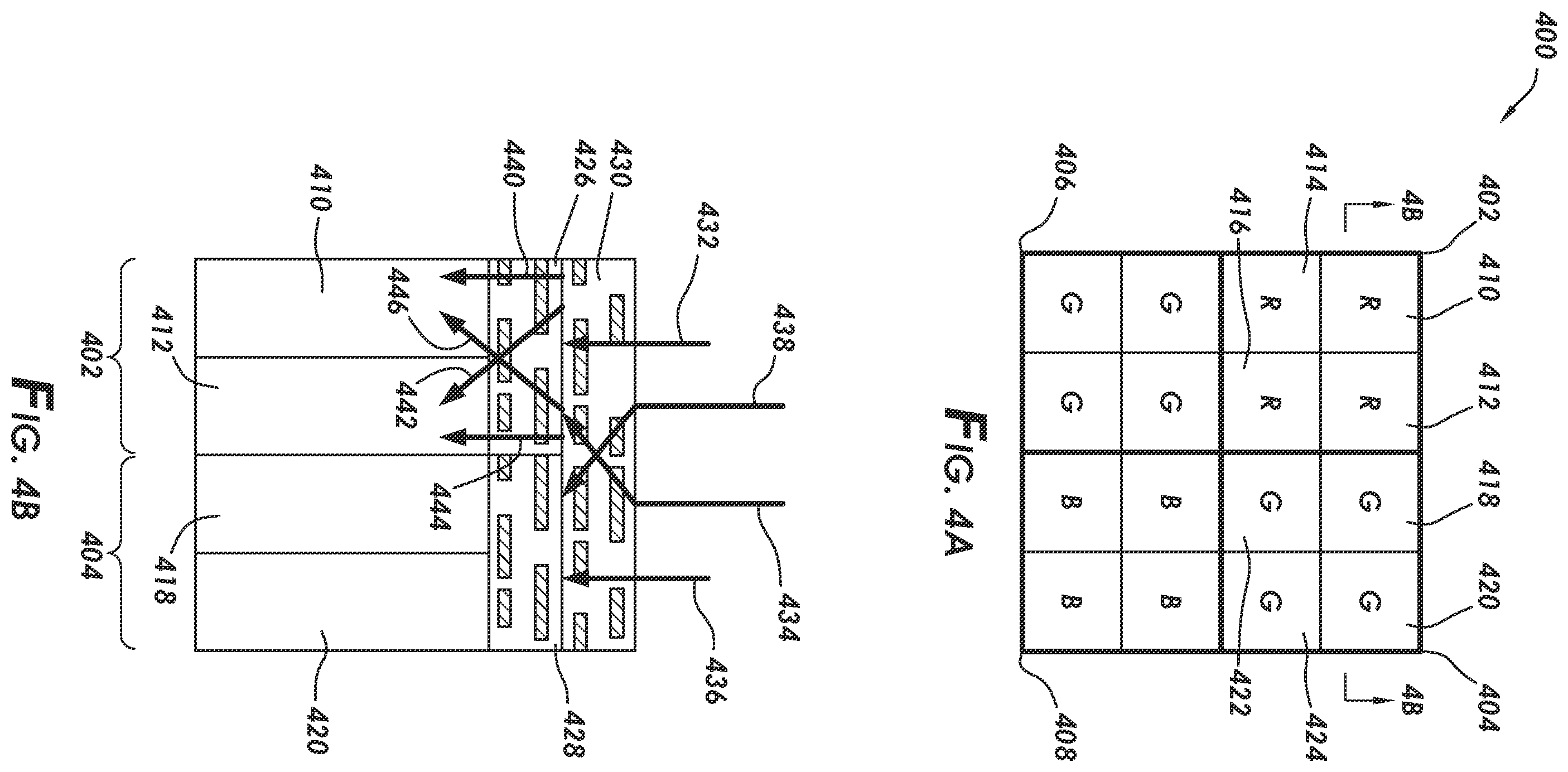 Patent US12460970 Figure 4 – Nanophotonic hyperspectral imaging