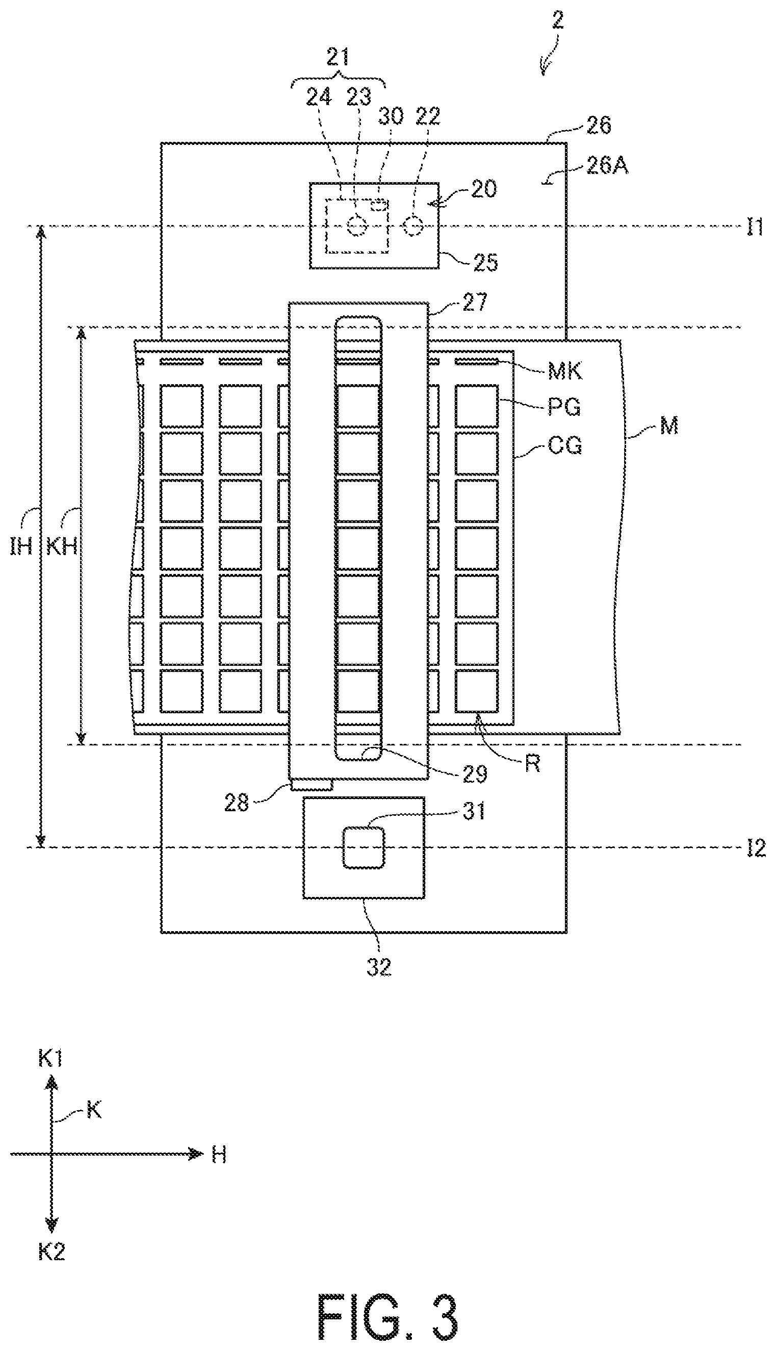 Patent US12460972 Figure 3 – Colorimetry device, printing device, and calibration method