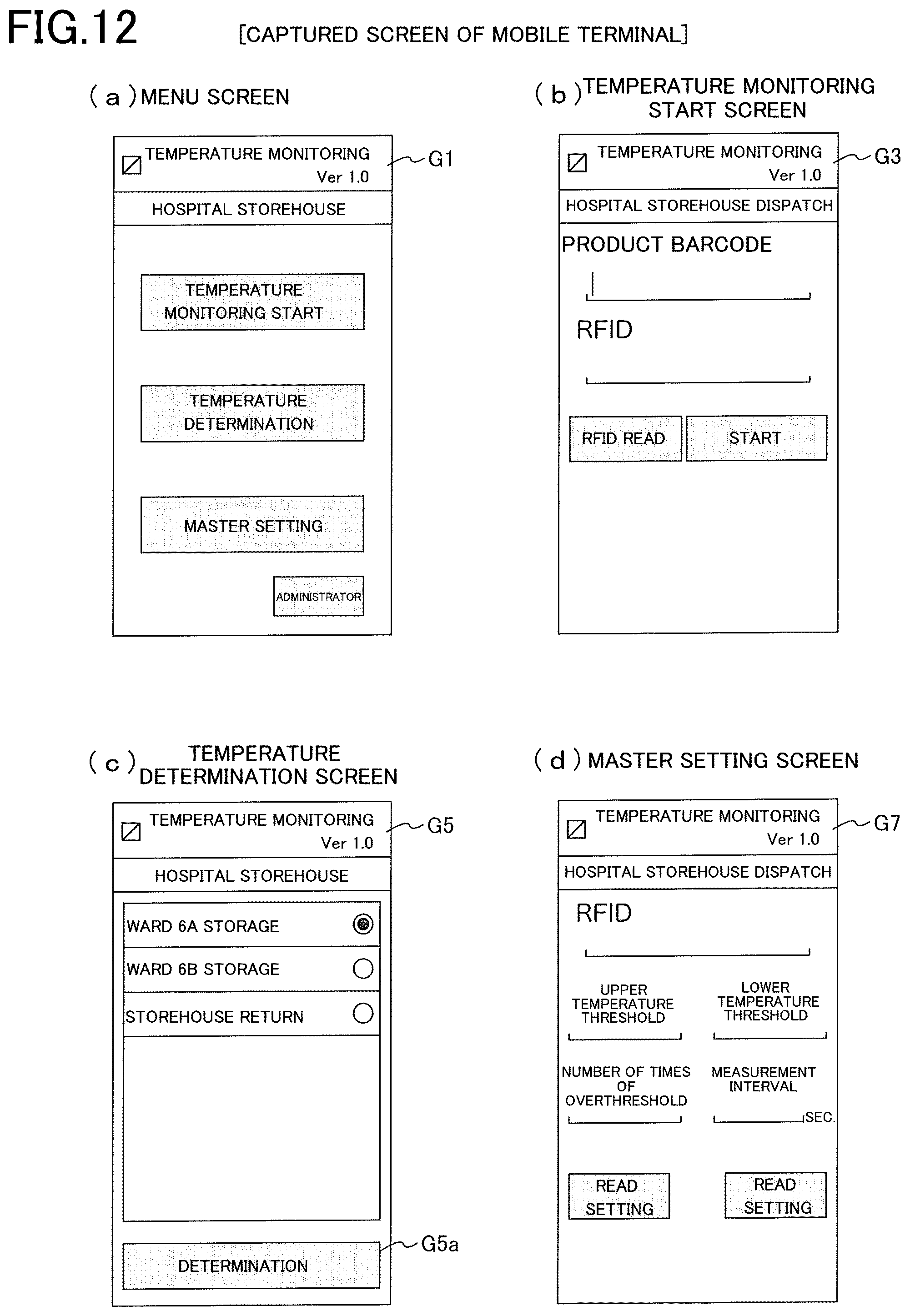 Patent US12460975 Figure 10 – Temperature measurement device and quality control system