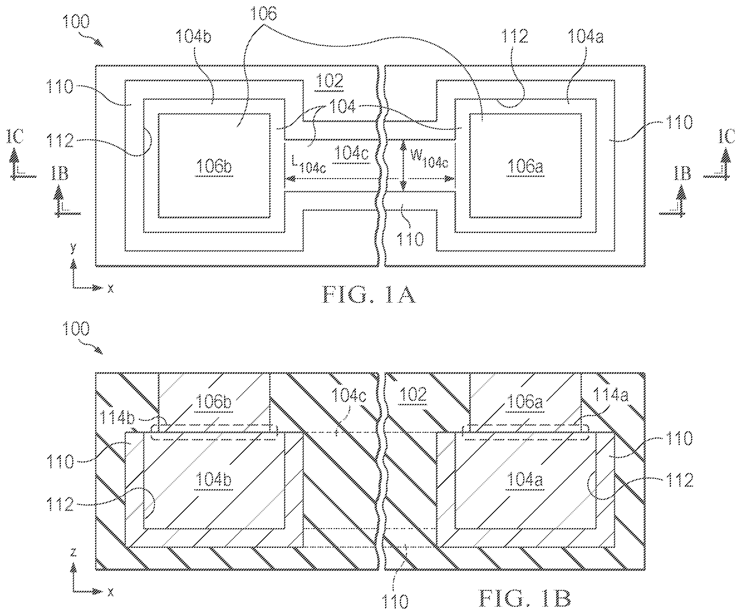 Patent US12460976 Figure 1 – Integrated thermocouple
