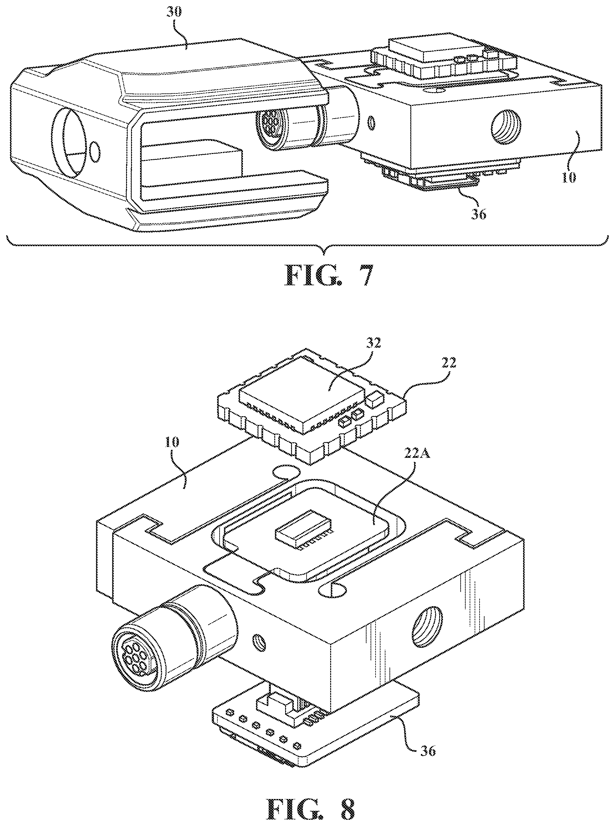 Patent US12460978 Figure 5 – Force transducer with printed circuit board