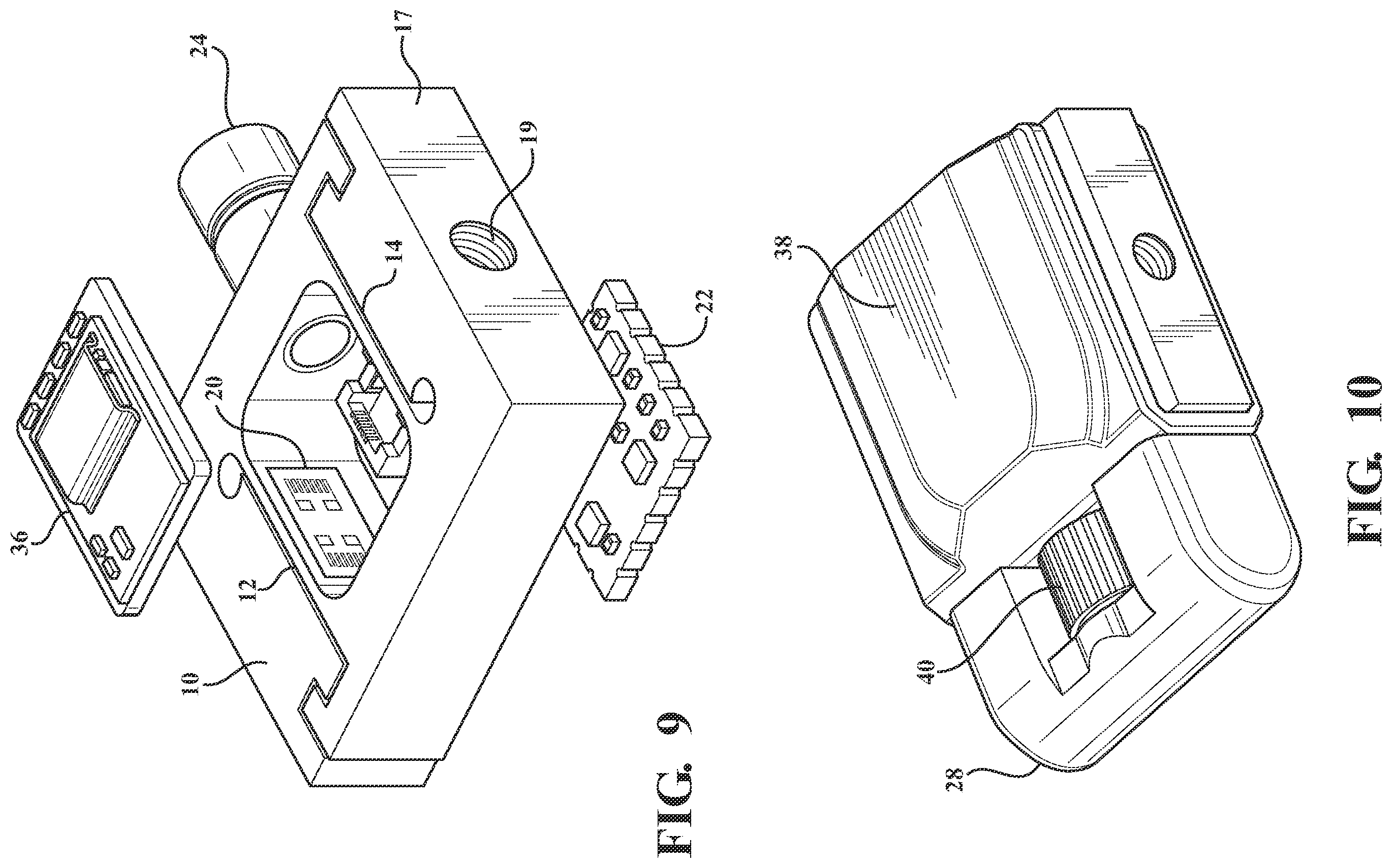 Patent US12460978 Figure 6 – Force transducer with printed circuit board