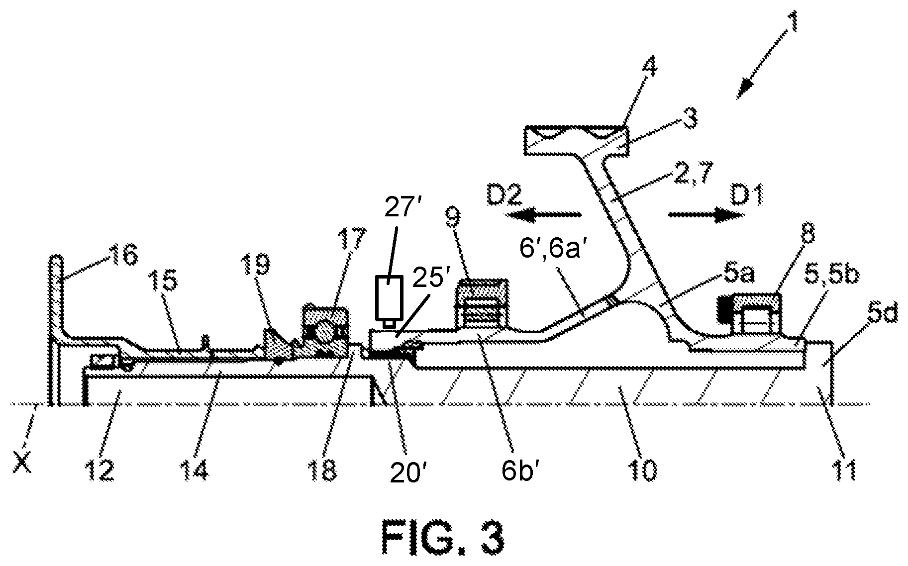 Patent US12460979 Figure 2 – Torque transmission and measurement assembly for a turbomachine