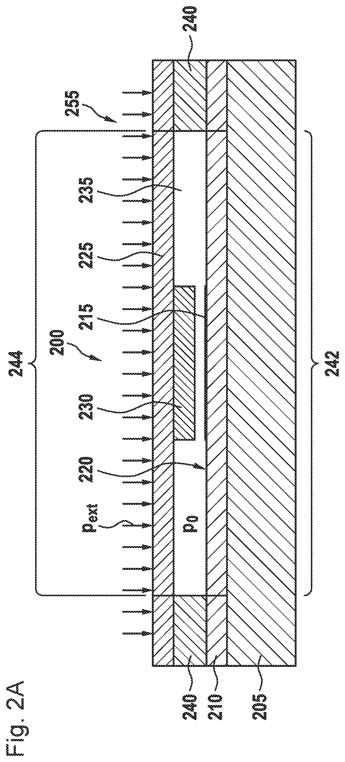 Patent US12460981 Figure 2 – Micromechanical component for a capacitive pressure sensor device, capacitive pressure sensor device, and a manufacturing method for a capacitive pressure sensor device