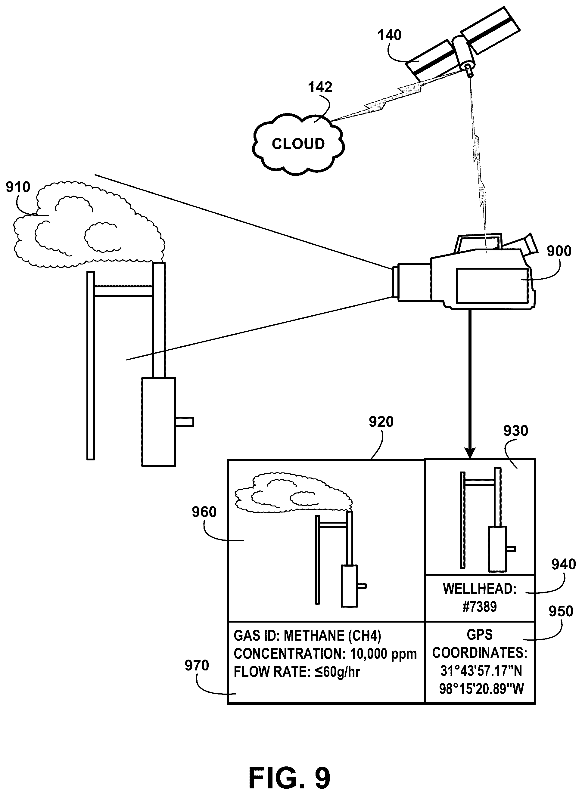 Patent US12460984 Figure 9 – Adjustable air quality detection system
