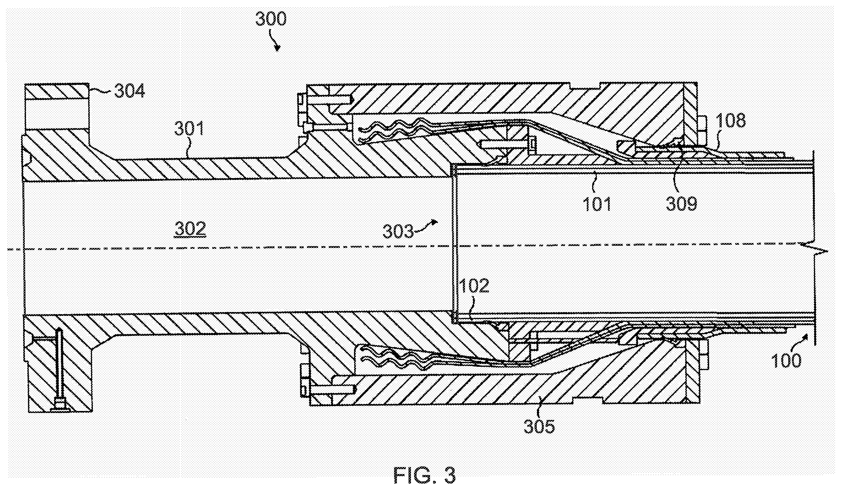 Patent US12460986 Figure 3 – End fitting apparatus and method