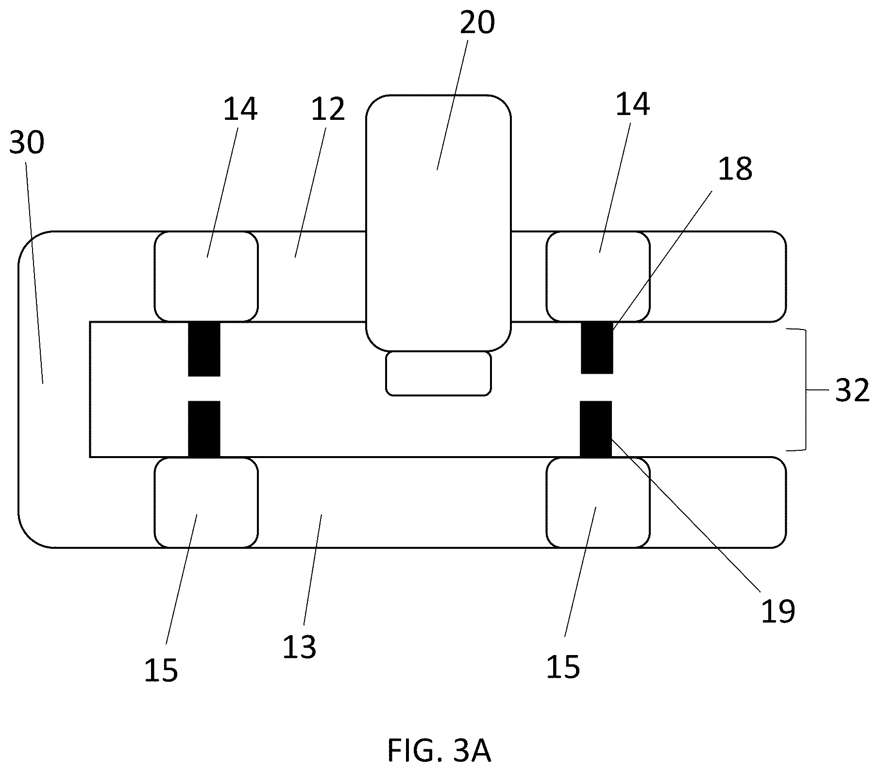 Patent US12460989 Figure 3 – Non-destructive scanning device for airfoil-shaped bodies