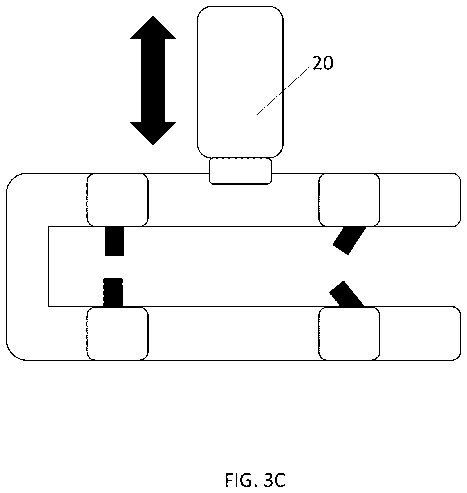 Patent US12460989 Figure 5 – Non-destructive scanning device for airfoil-shaped bodies