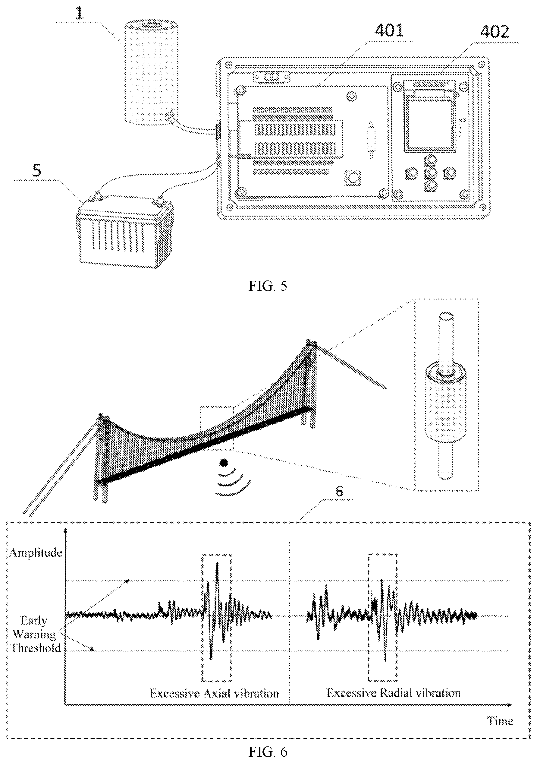 Patent US12460990 Figure 3 – Device for real-time monitoring and early warning of bridge based on foldable triboelectric nanogenerators
