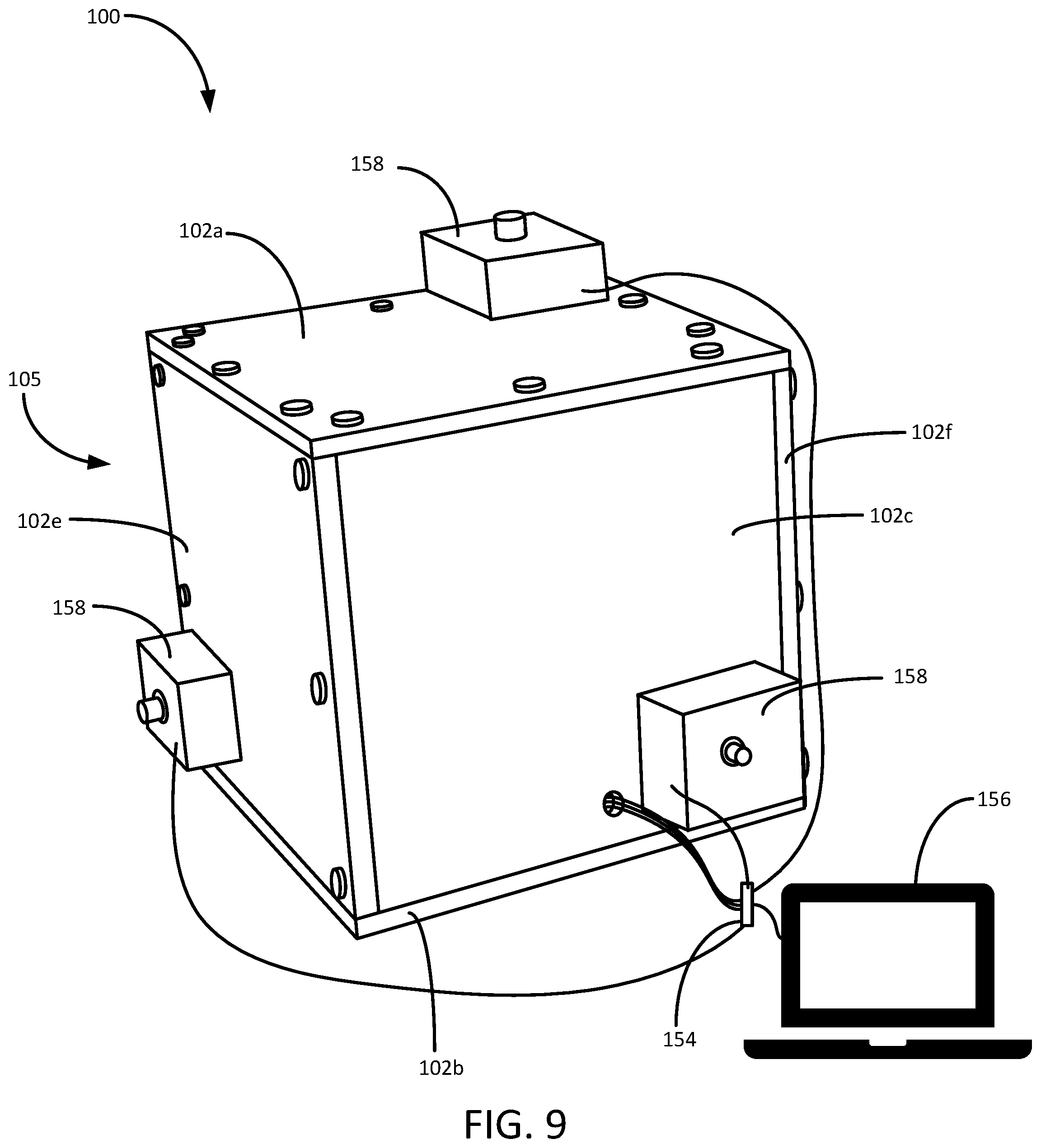Patent US12460998 Figure 6 – Apparatus and method for applying tensile force to samples