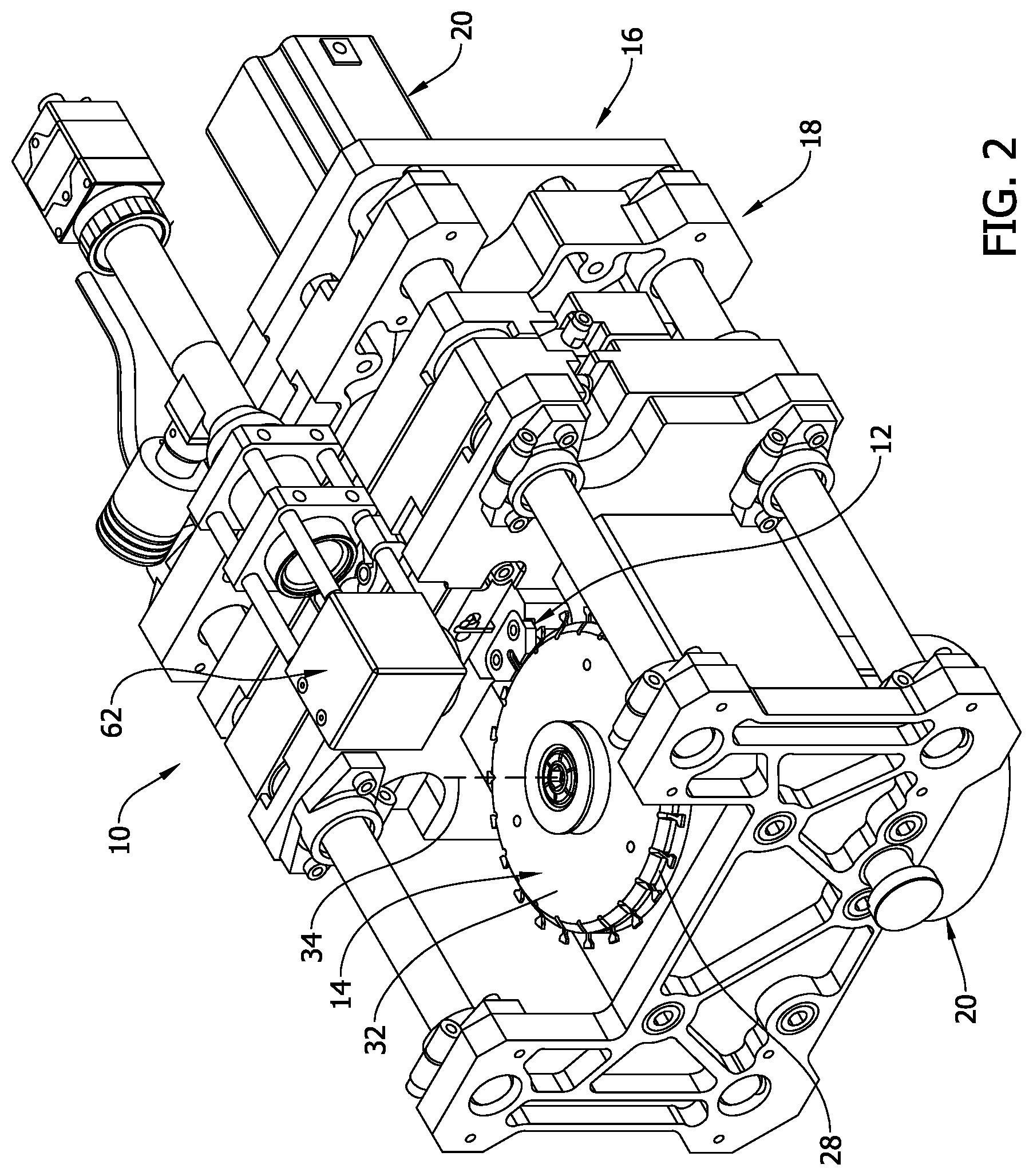 Patent US12460999 Figure 2 – Tensile testing apparatus