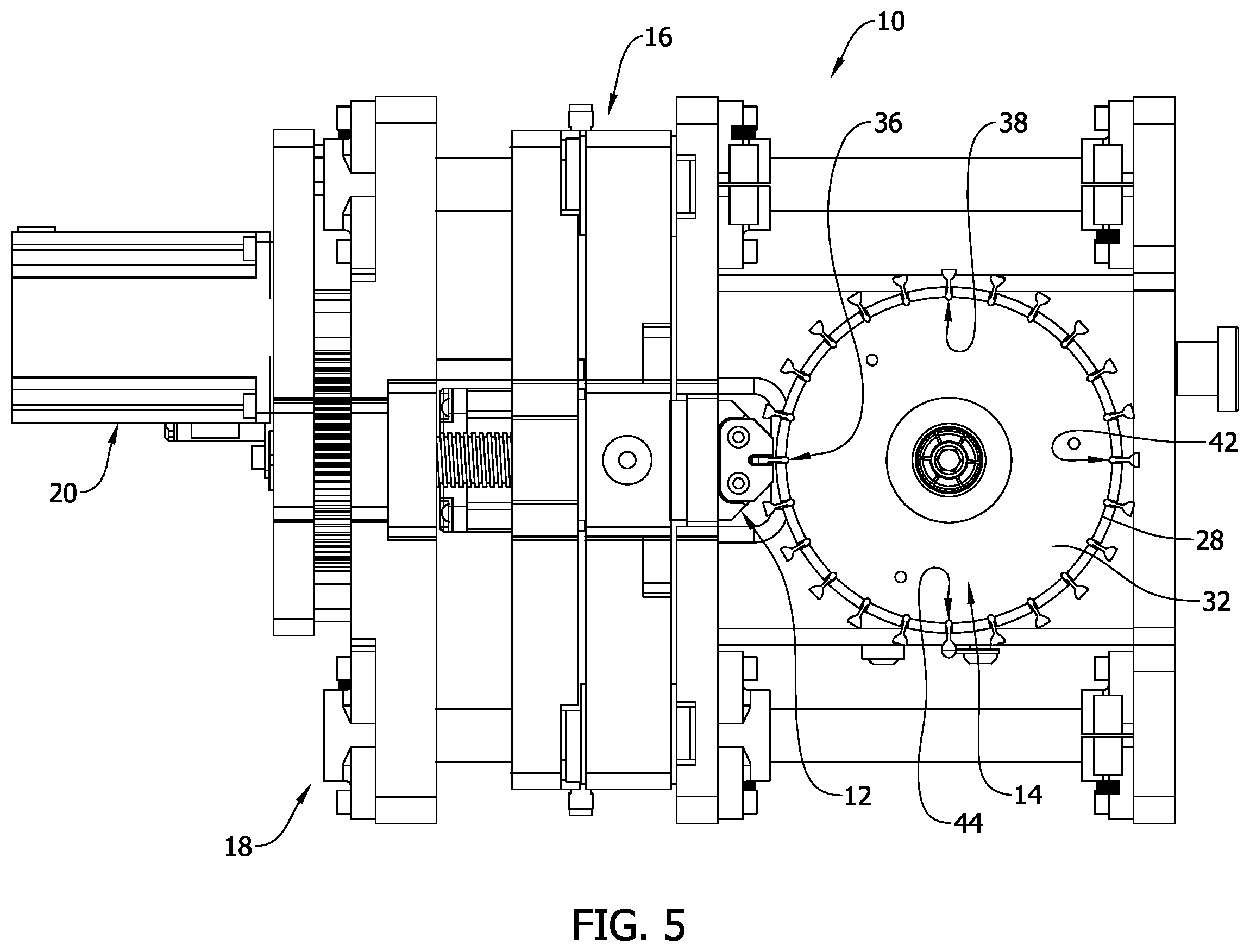 Patent US12460999 Figure 5 – Tensile testing apparatus