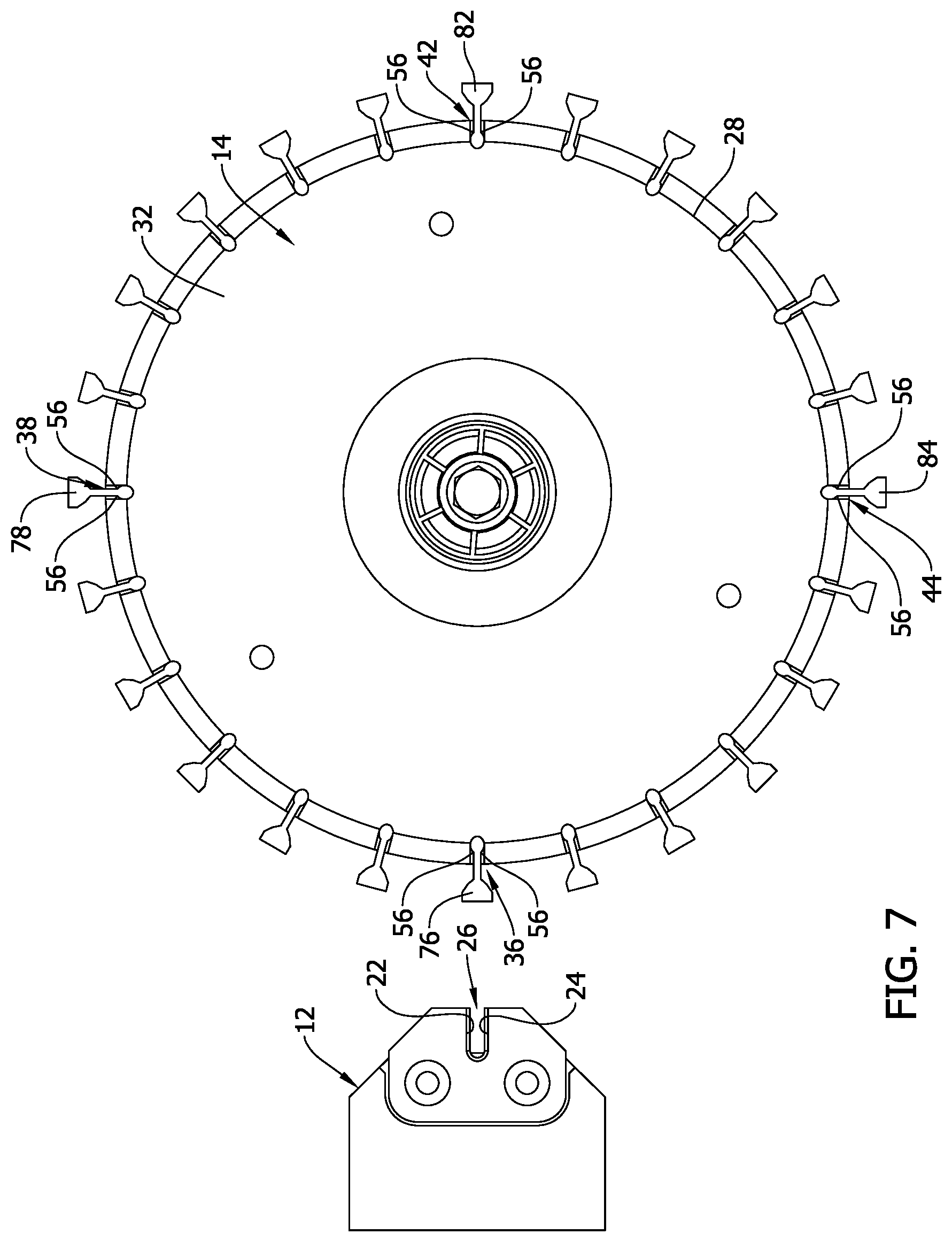 Patent US12460999 Figure 7 – Tensile testing apparatus