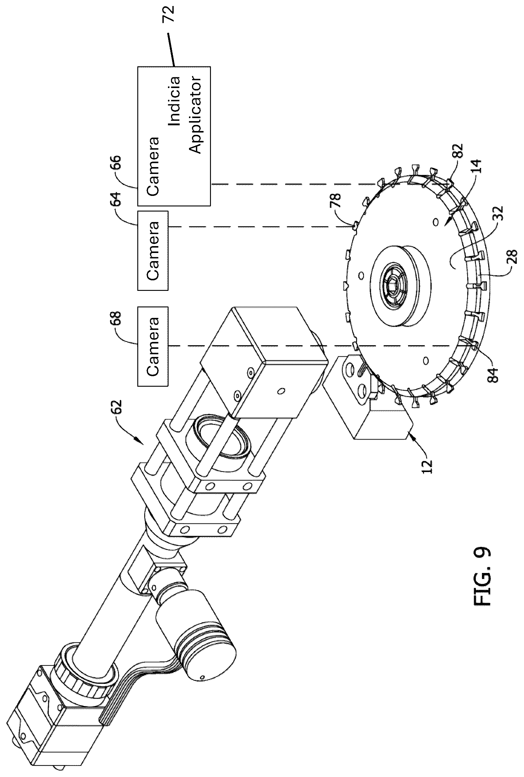 Patent US12460999 Figure 9 – Tensile testing apparatus