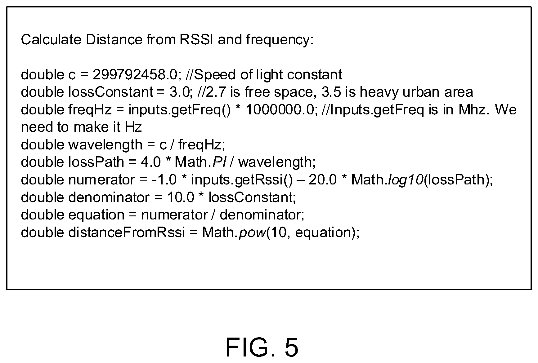 Patent US12468006 Figure 5 – Method for detection and geolocation of target device in 3D space