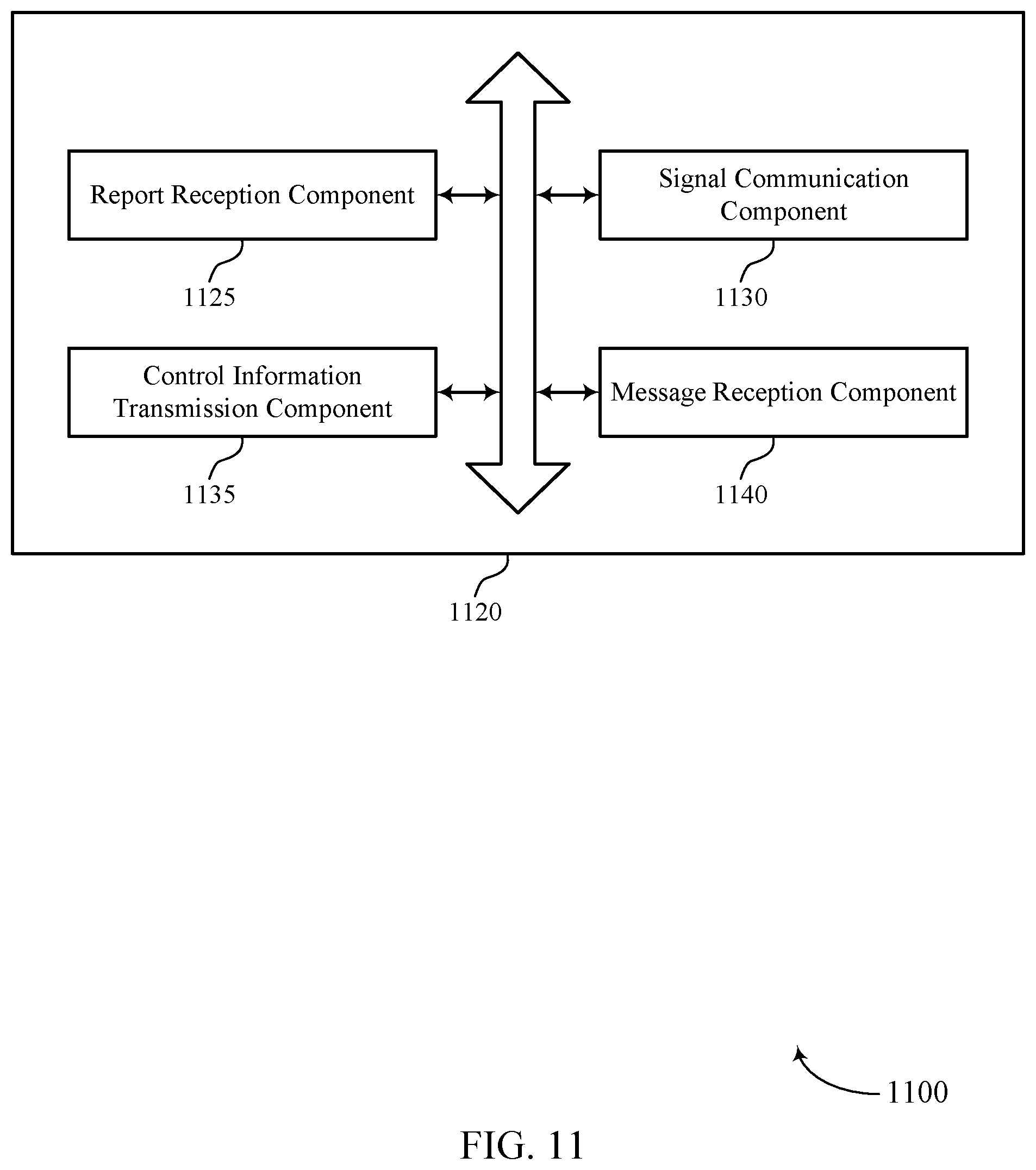 Patent US12468024 Figure 11 – Ambient internet-of-things operations with a frequency scanning antenna architecture