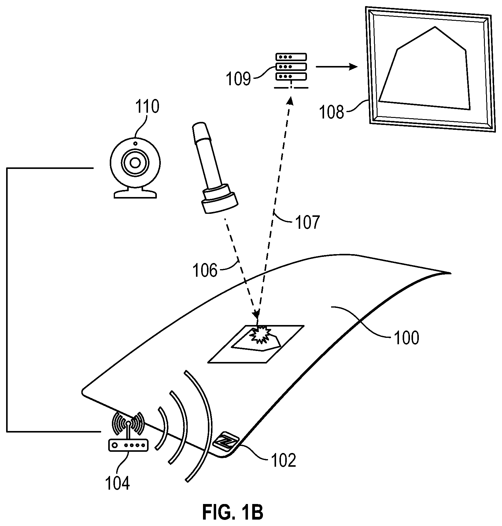 Patent US12468049 Figure 2 – Computed radiography imaging plate with imbedded NFC tag