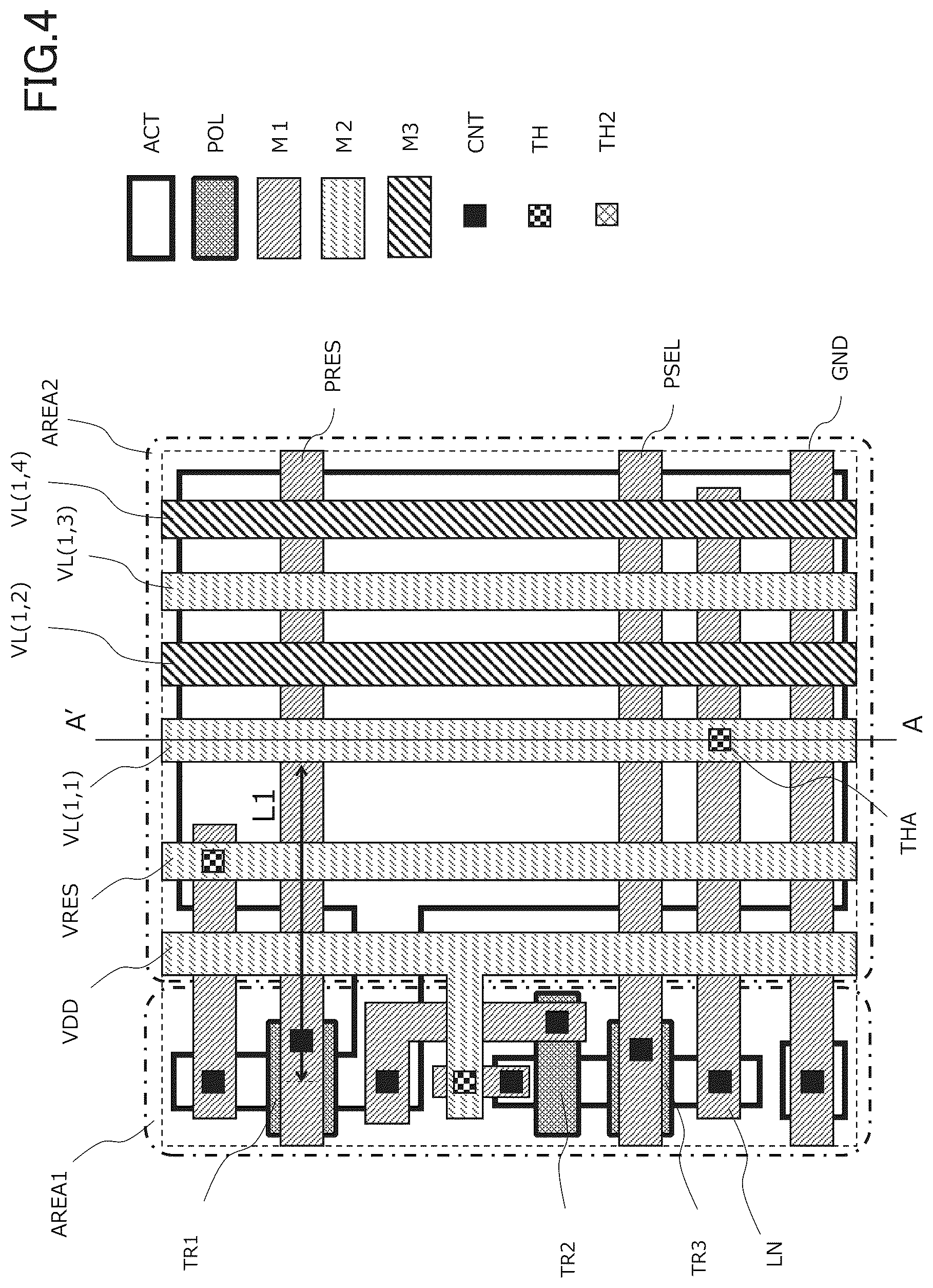 Patent US12468051 Figure 4 – Radiation detector, method of driving the radiation detector, and radiation-image pickup system with comparators at different distances from corresponding pixels