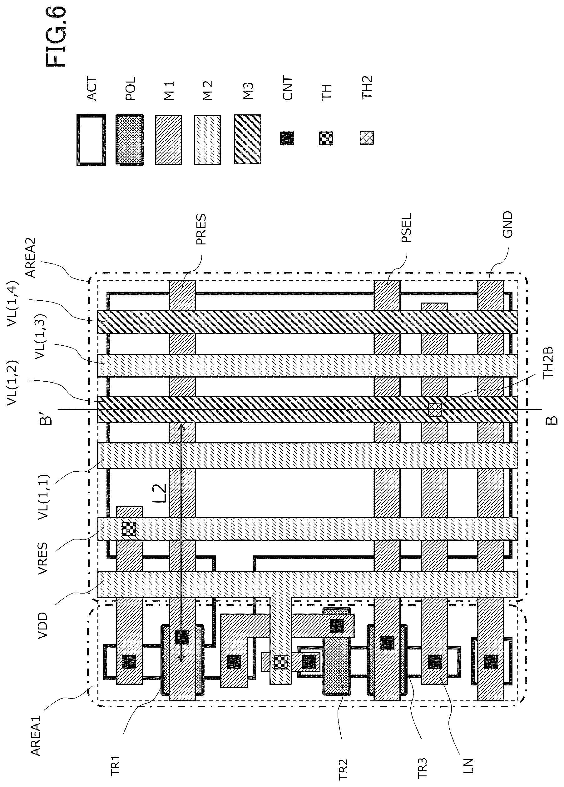 Patent US12468051 Figure 6 – Radiation detector, method of driving the radiation detector, and radiation-image pickup system with comparators at different distances from corresponding pixels