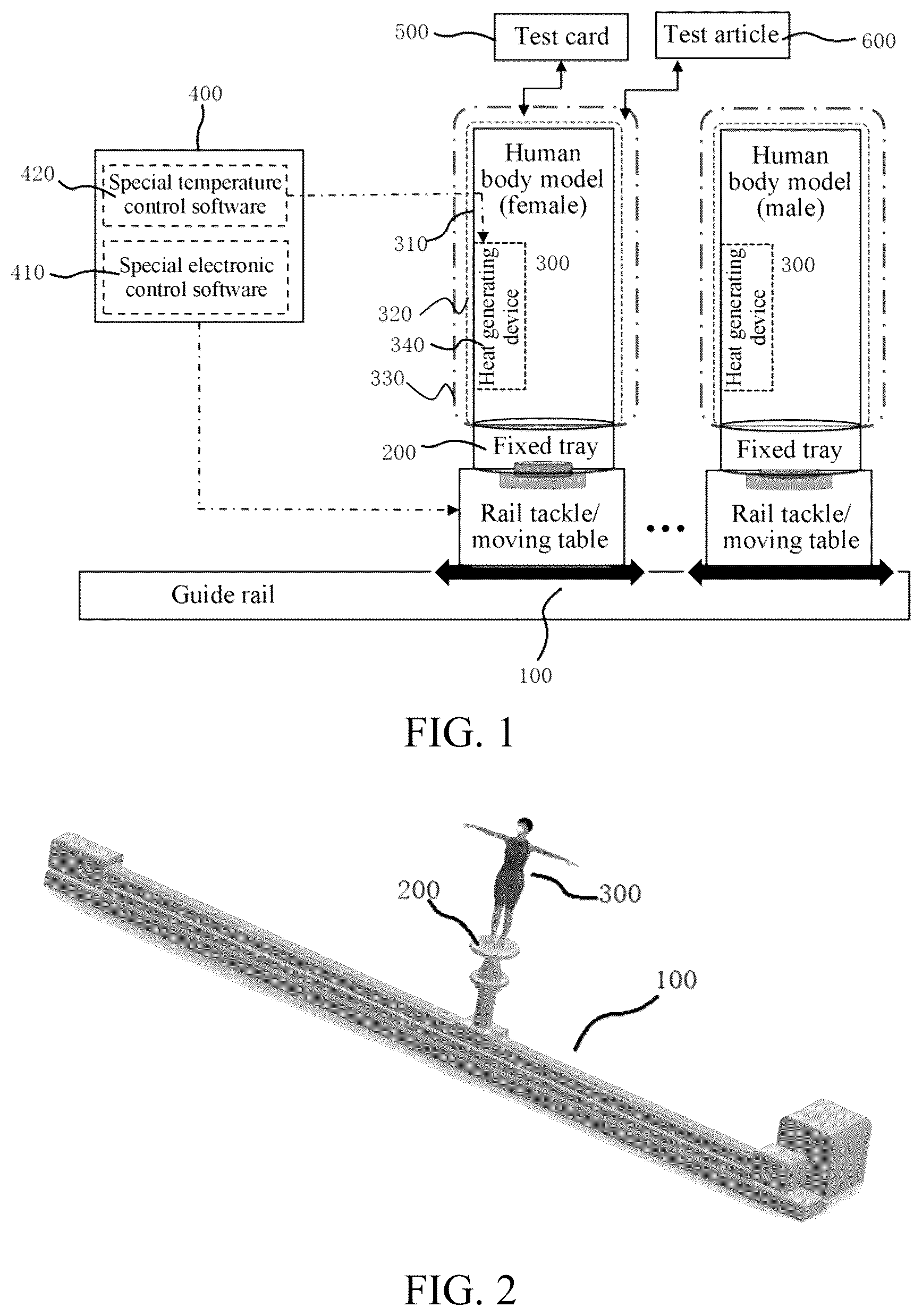 Patent US12468065 Figure 1 – Measurement system and measurement method for measuring detection performance of human body safety inspection equipment