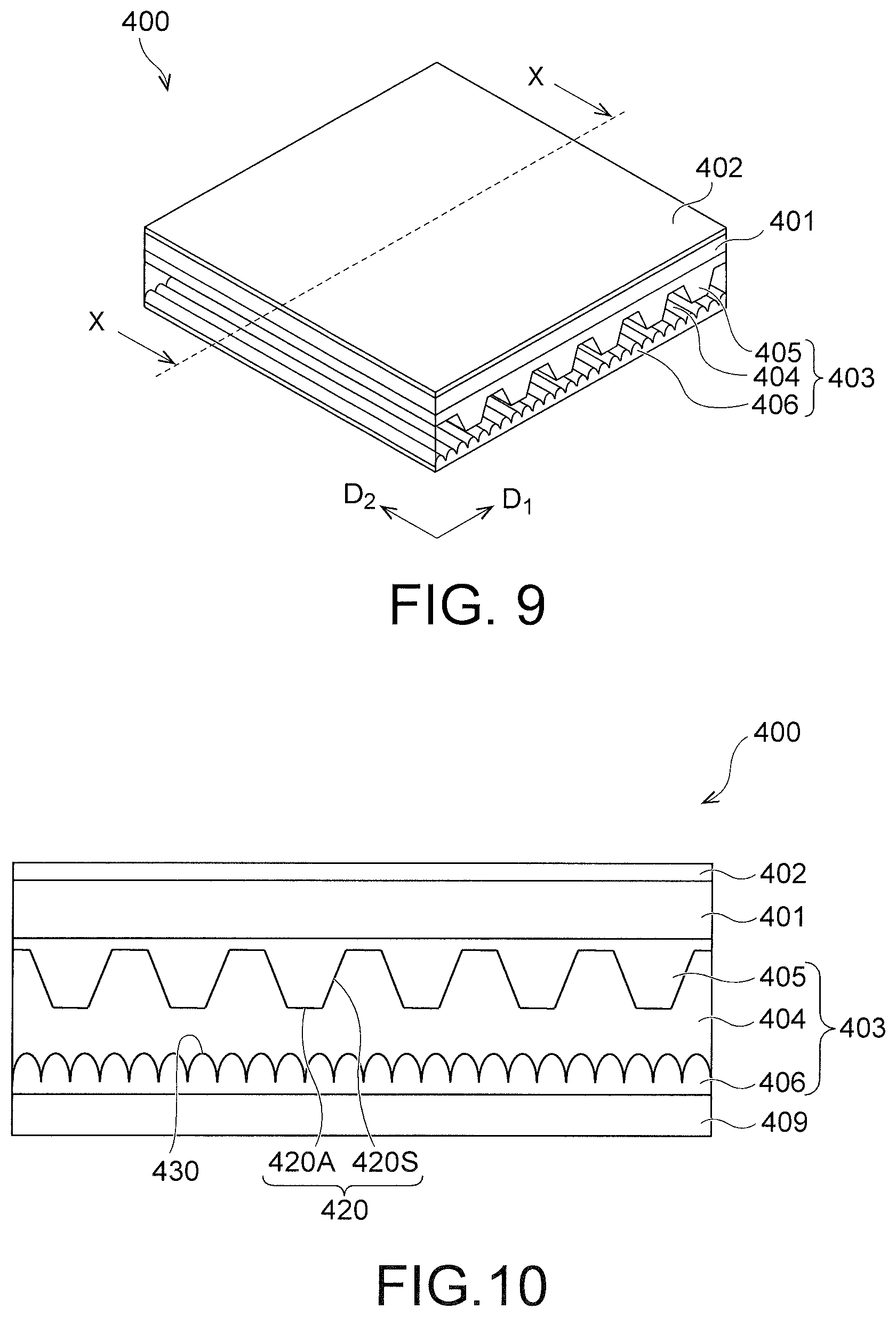 Patent US12468070 Figure 6 – Optical film, optical-film-equipped polarizing plate, and display device
