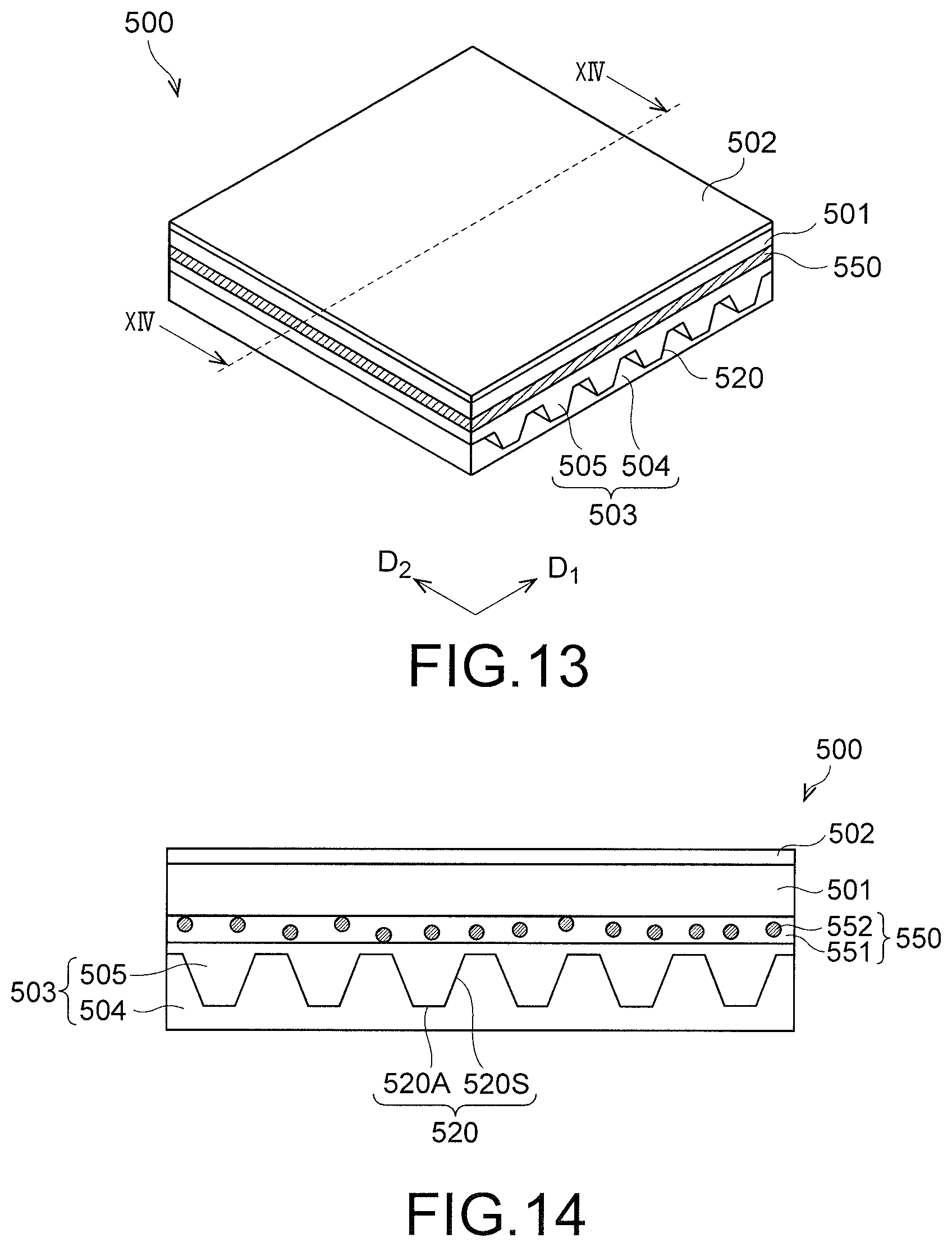 Patent US12468070 Figure 8 – Optical film, optical-film-equipped polarizing plate, and display device