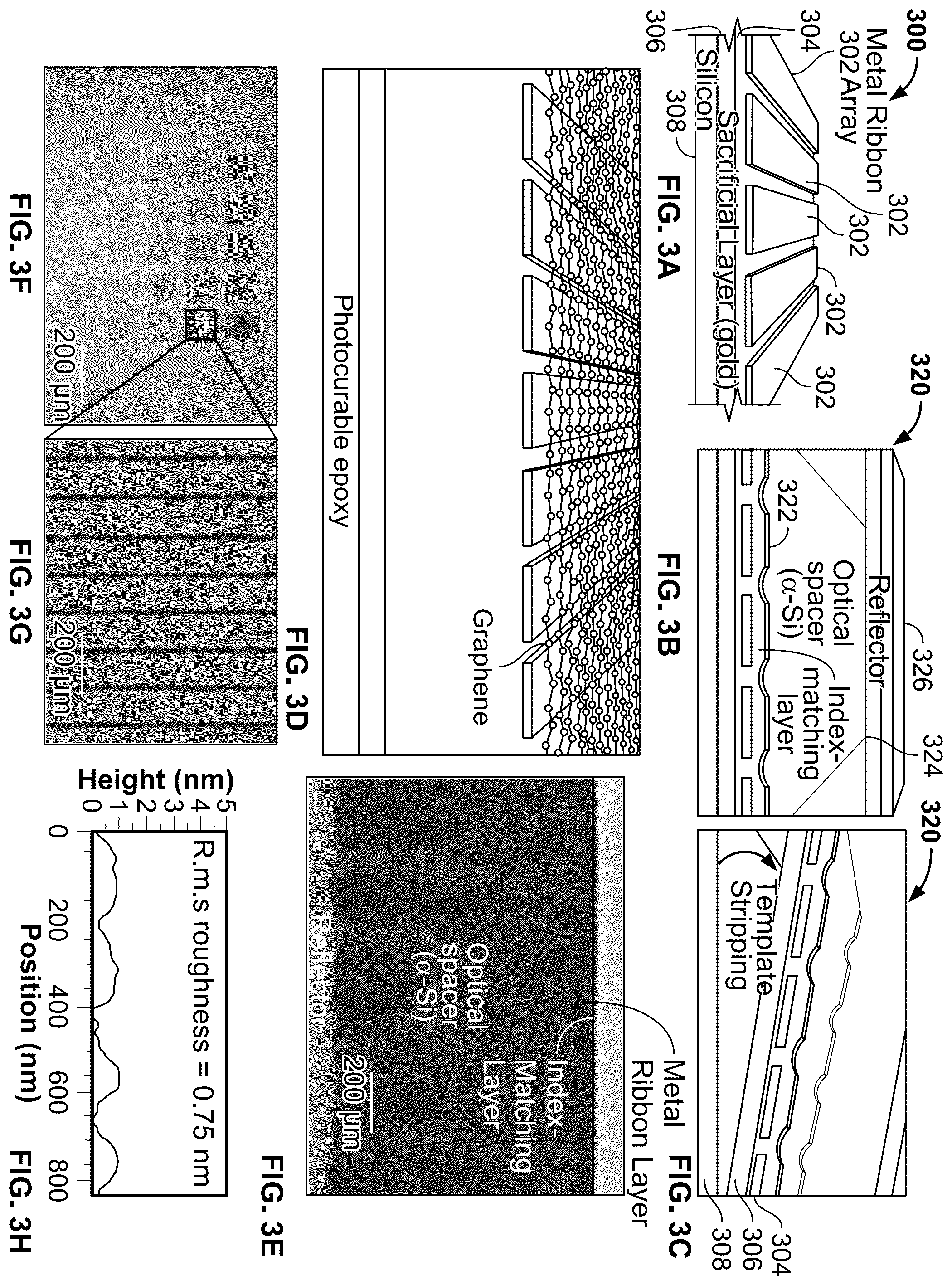 Patent US12468075 Figure 4 – Graphene plasmon resonators