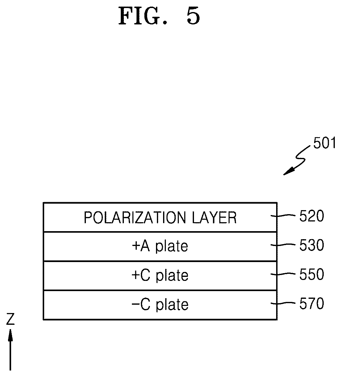 Patent US12468080 Figure 8 – Polarization film and display apparatus including the same