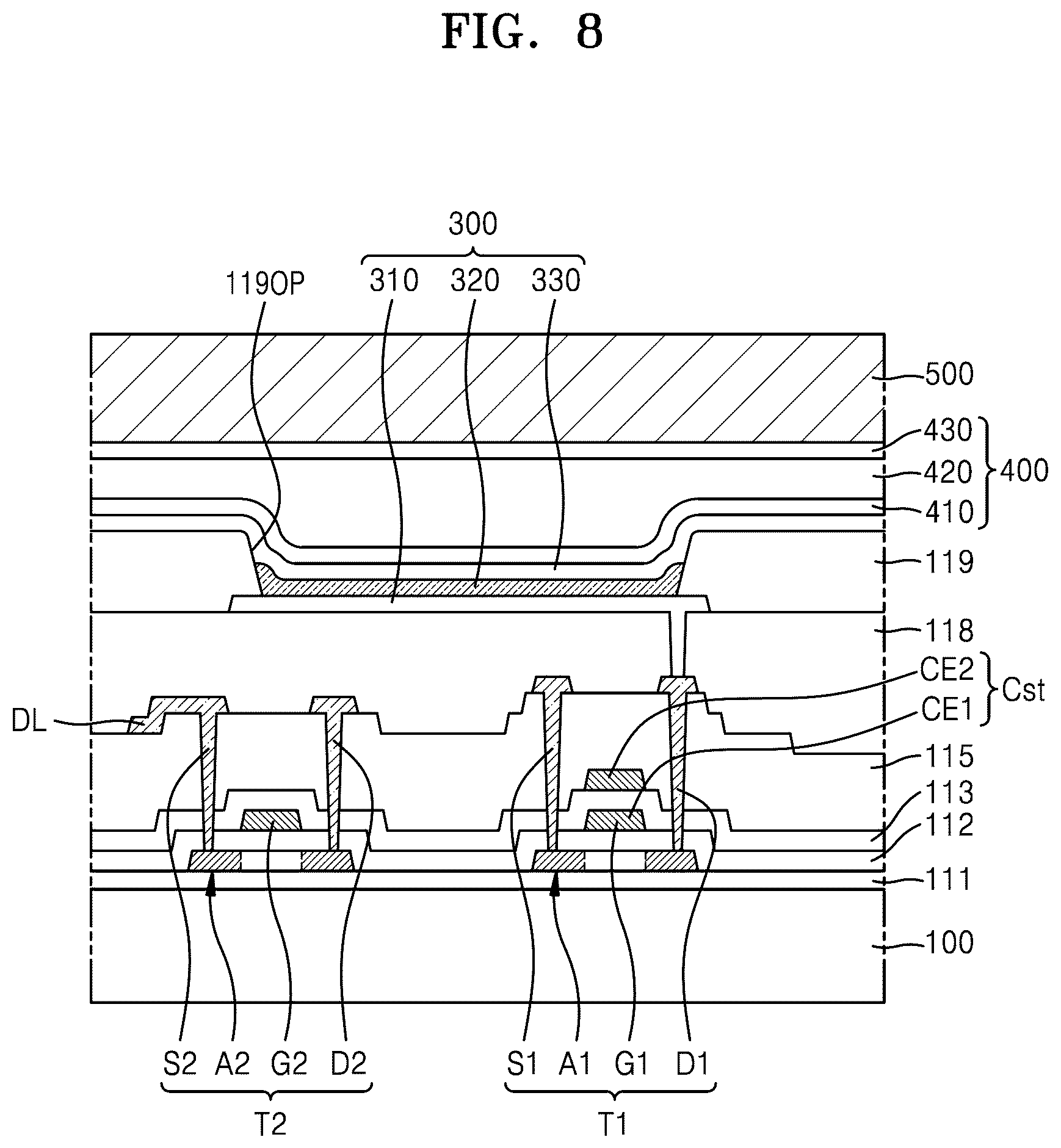 Patent US12468080 Figure 11 – Polarization film and display apparatus including the same