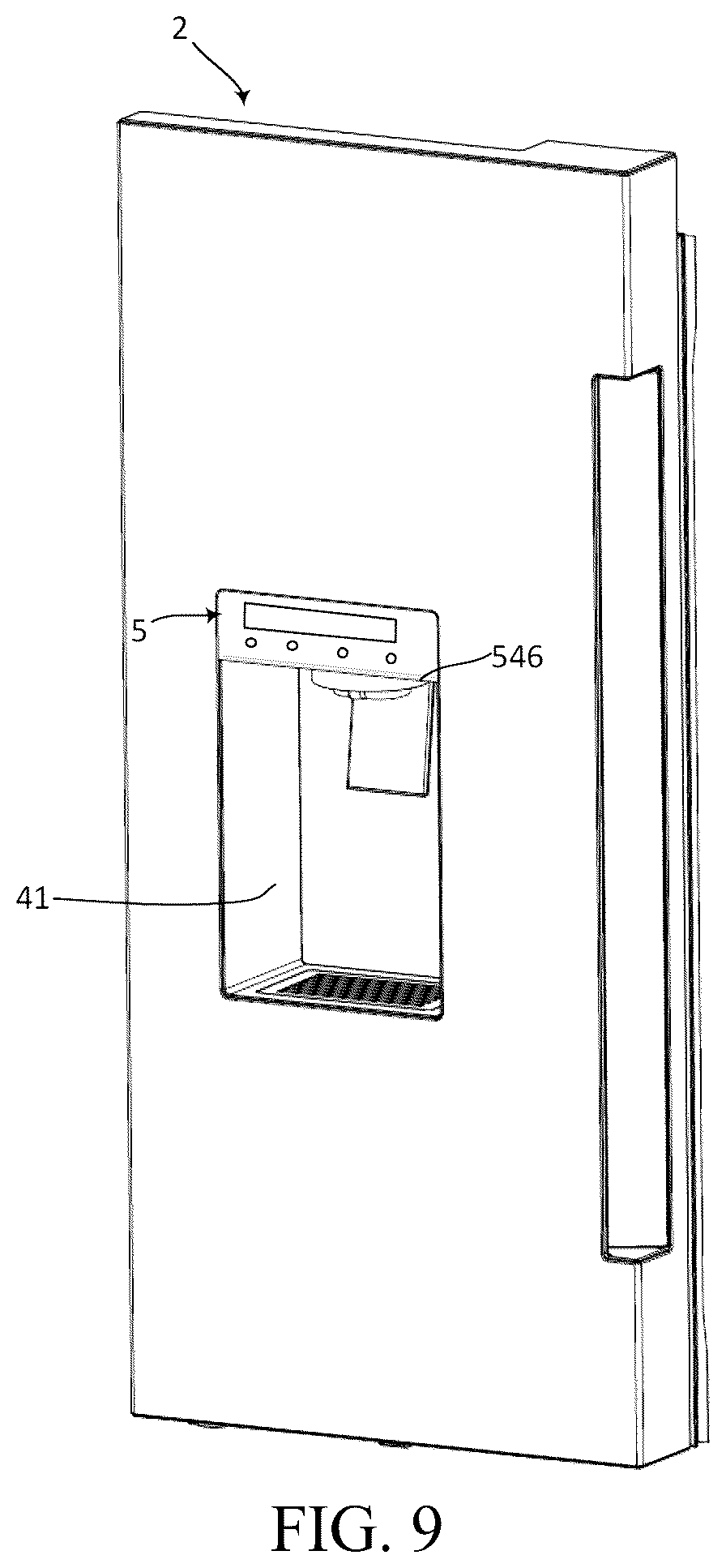 Patent US12468085 Figure 6 – Display unit and household appliance having a display unit